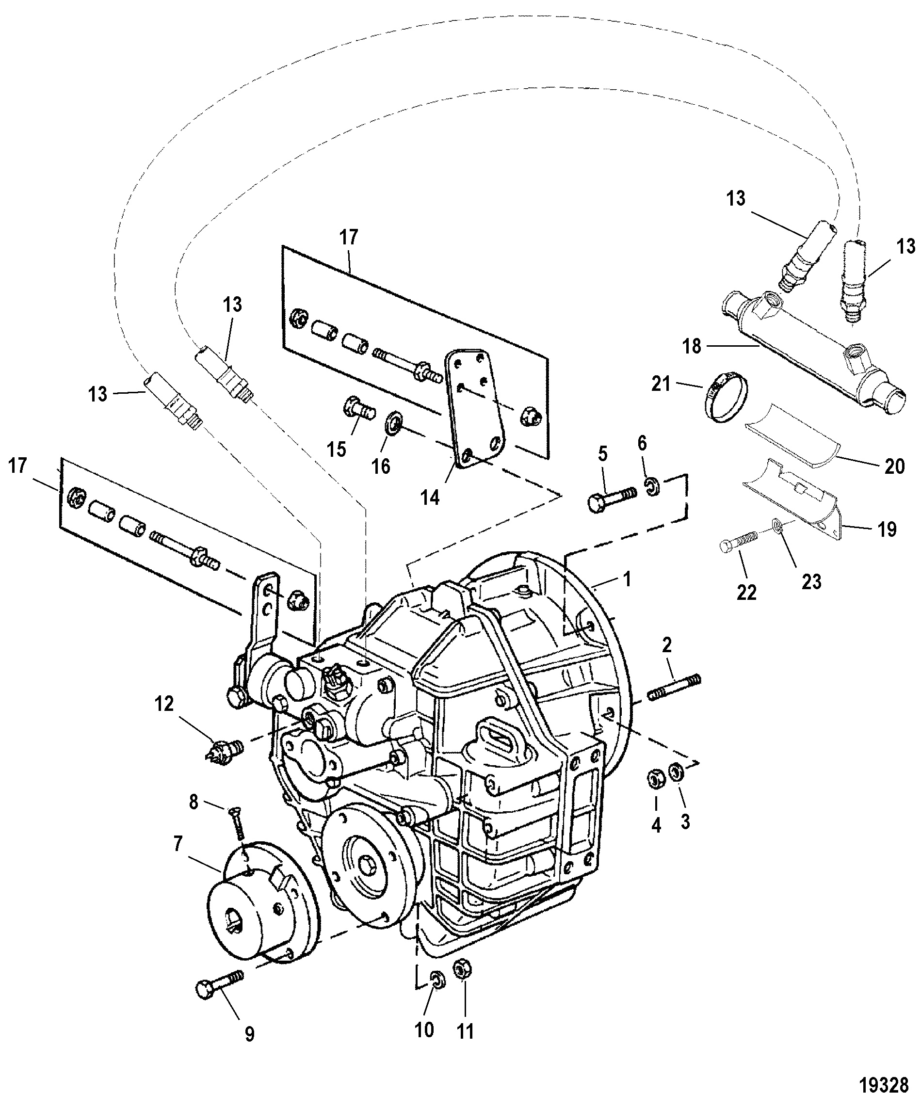 Transmission and Related Parts(Hurth 630)
