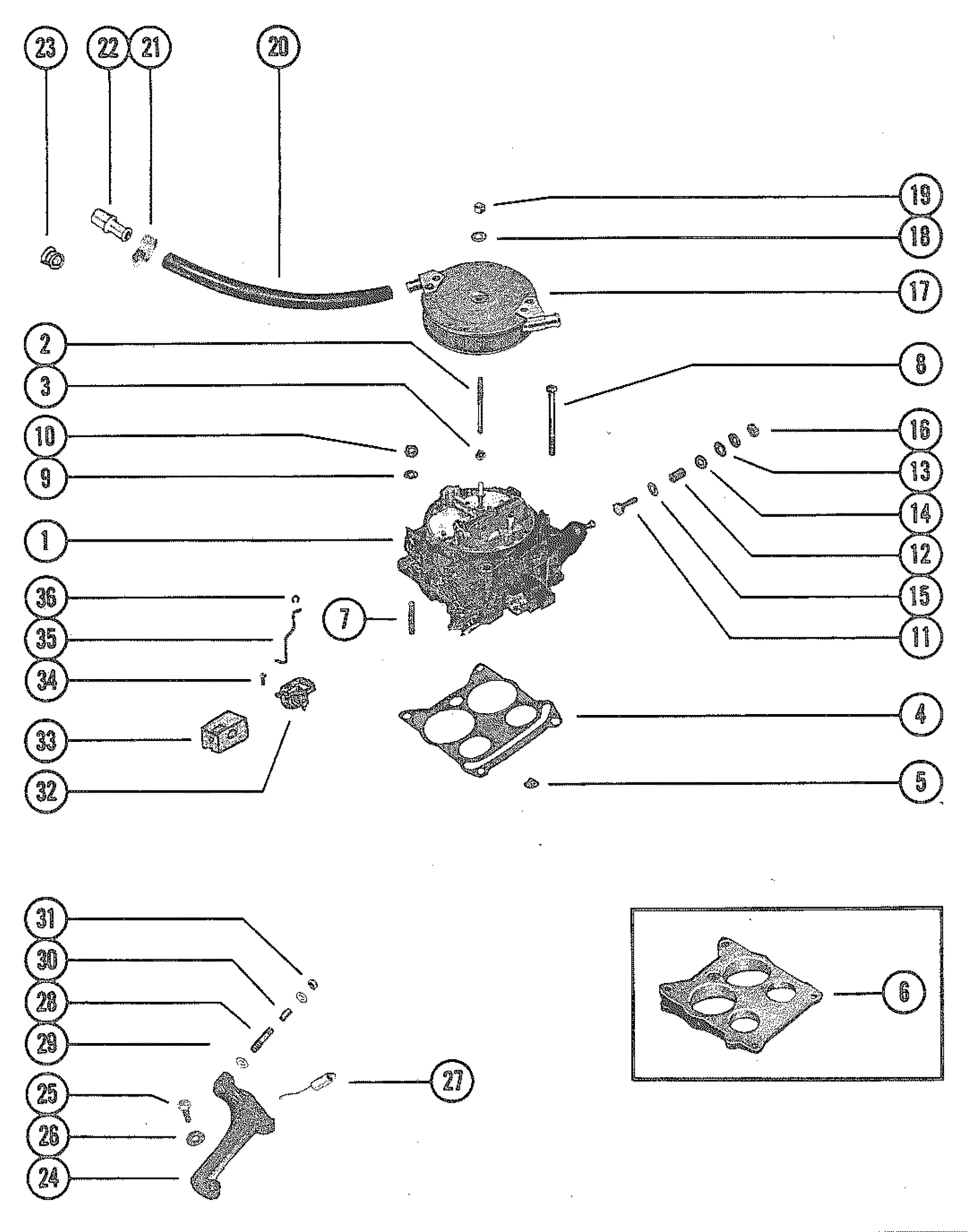 CARBURETOR AND AUTOMATIC CHOKE