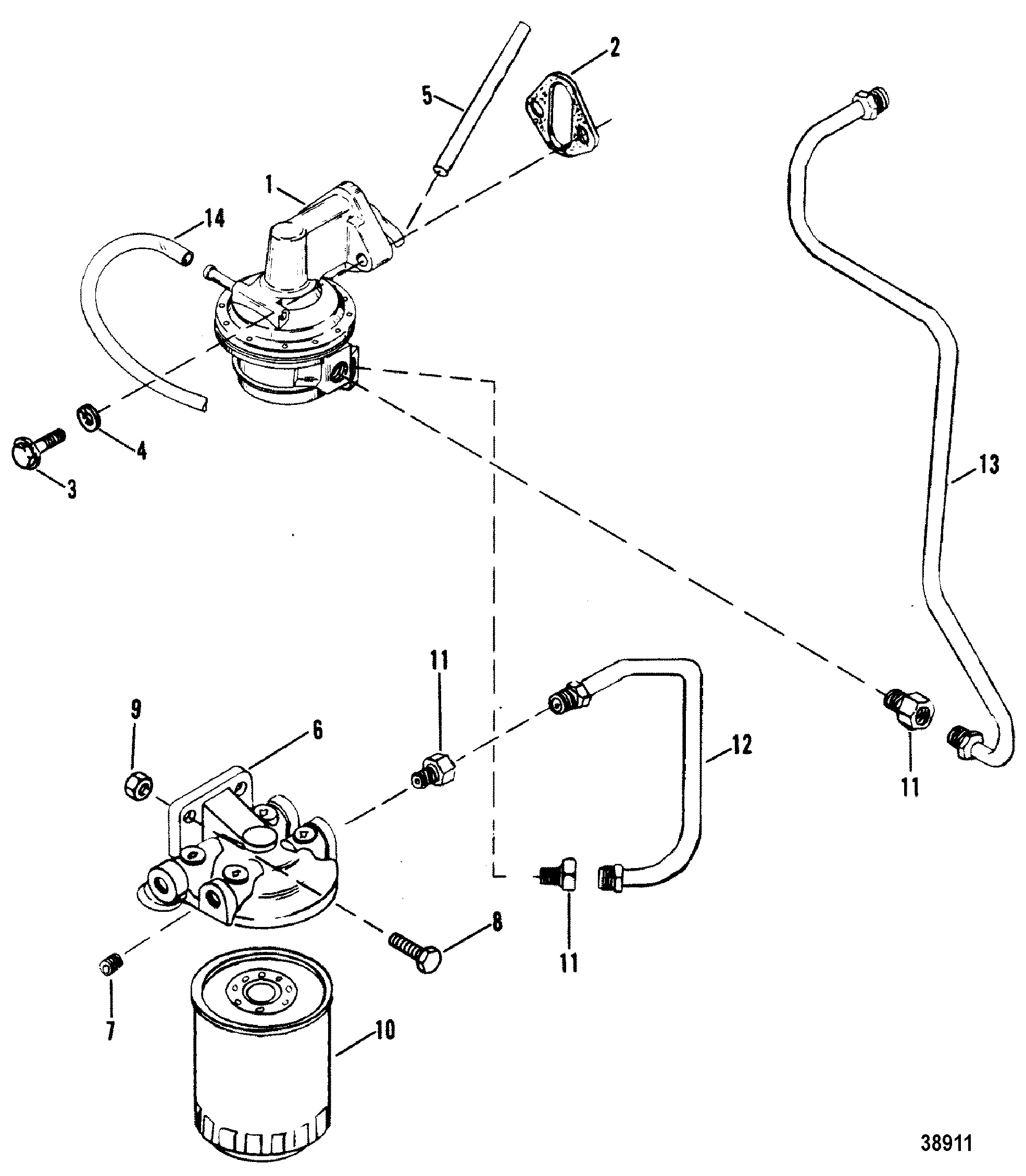 FUEL PUMP AND FUEL FILTER