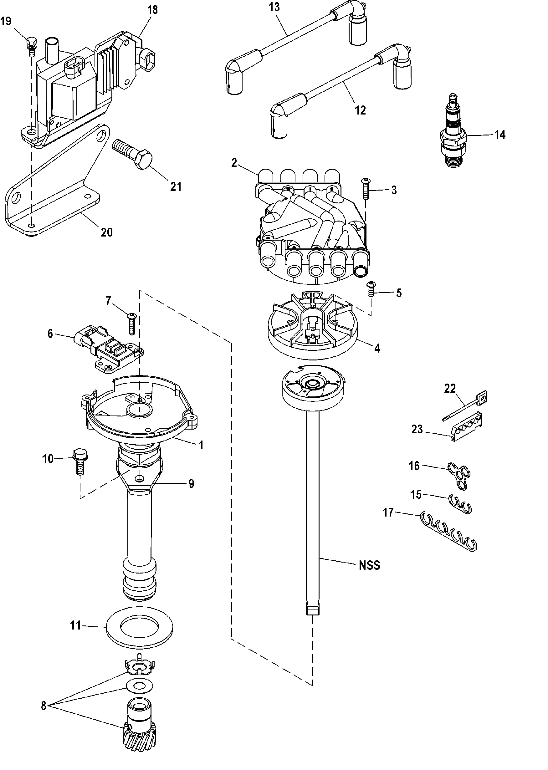 Distributor And Ignition Components