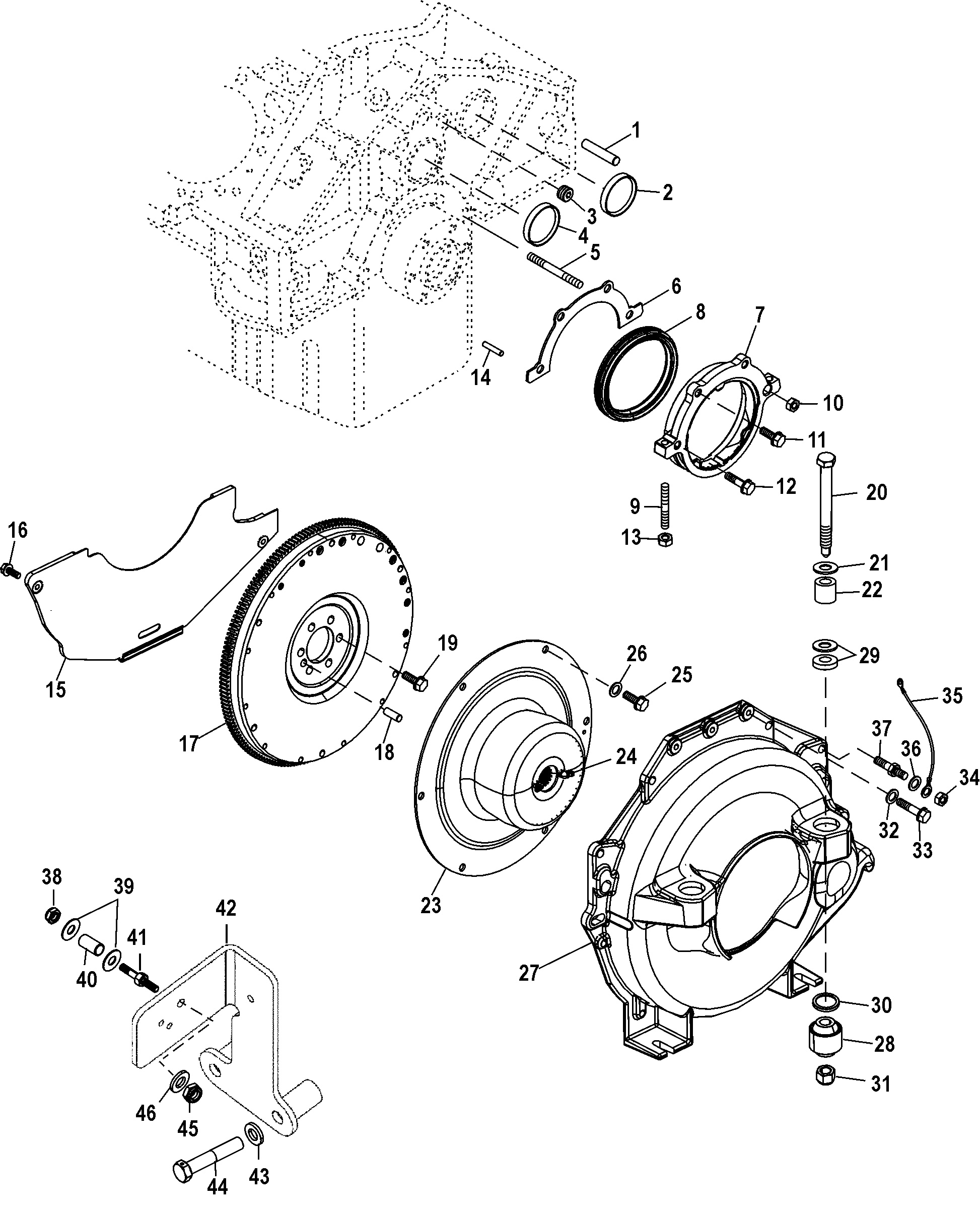 Flywheel Housing