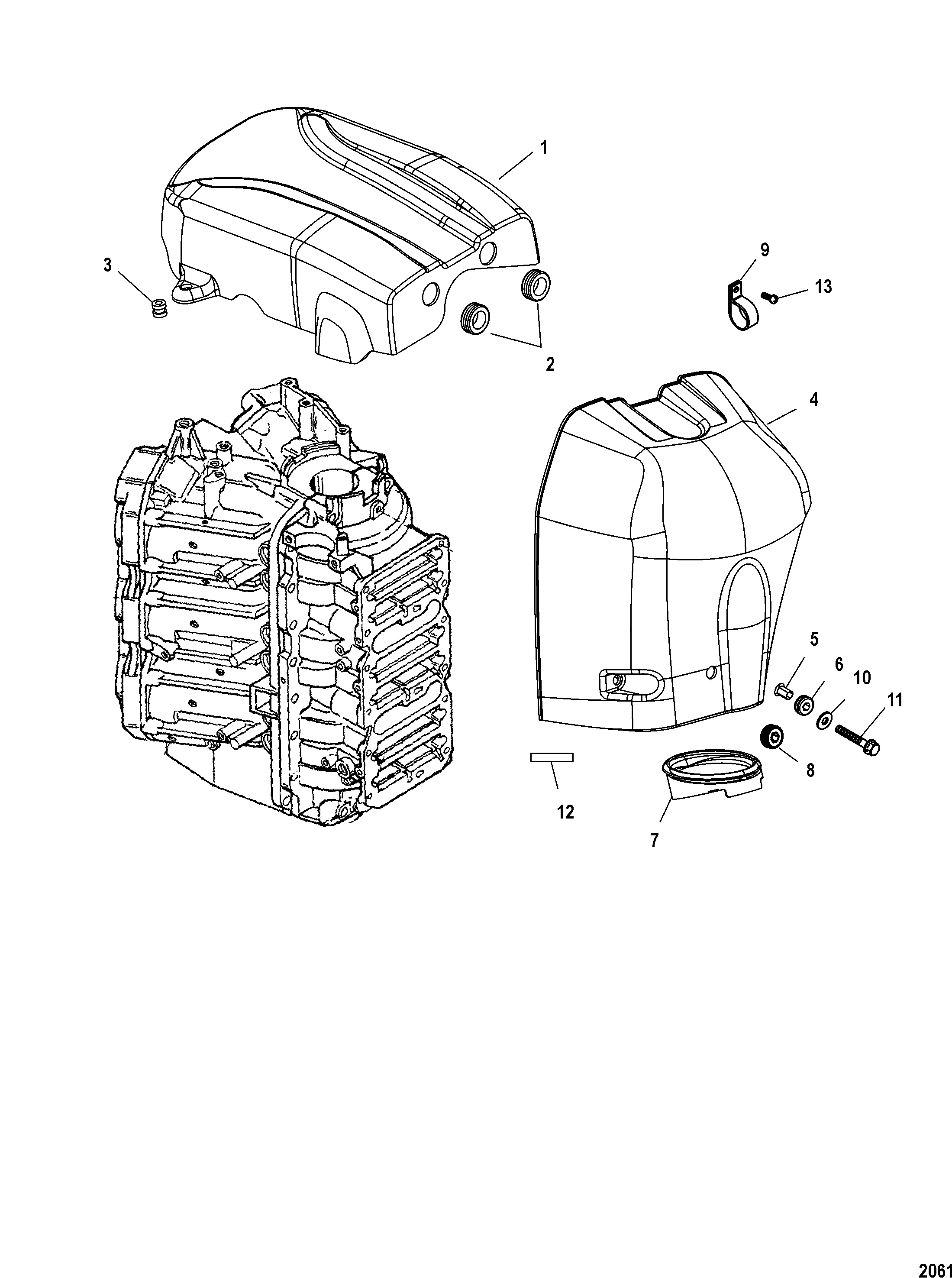 ATTENUATOR FLYWHEEL COVER
