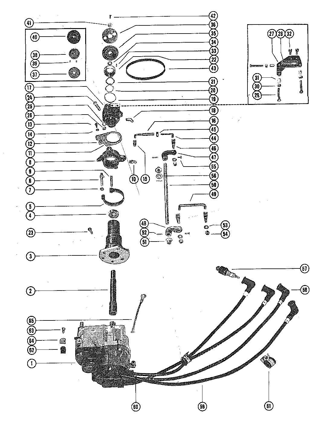 MAGNETO ADAPTOR AND PILOT ASSEMBLY