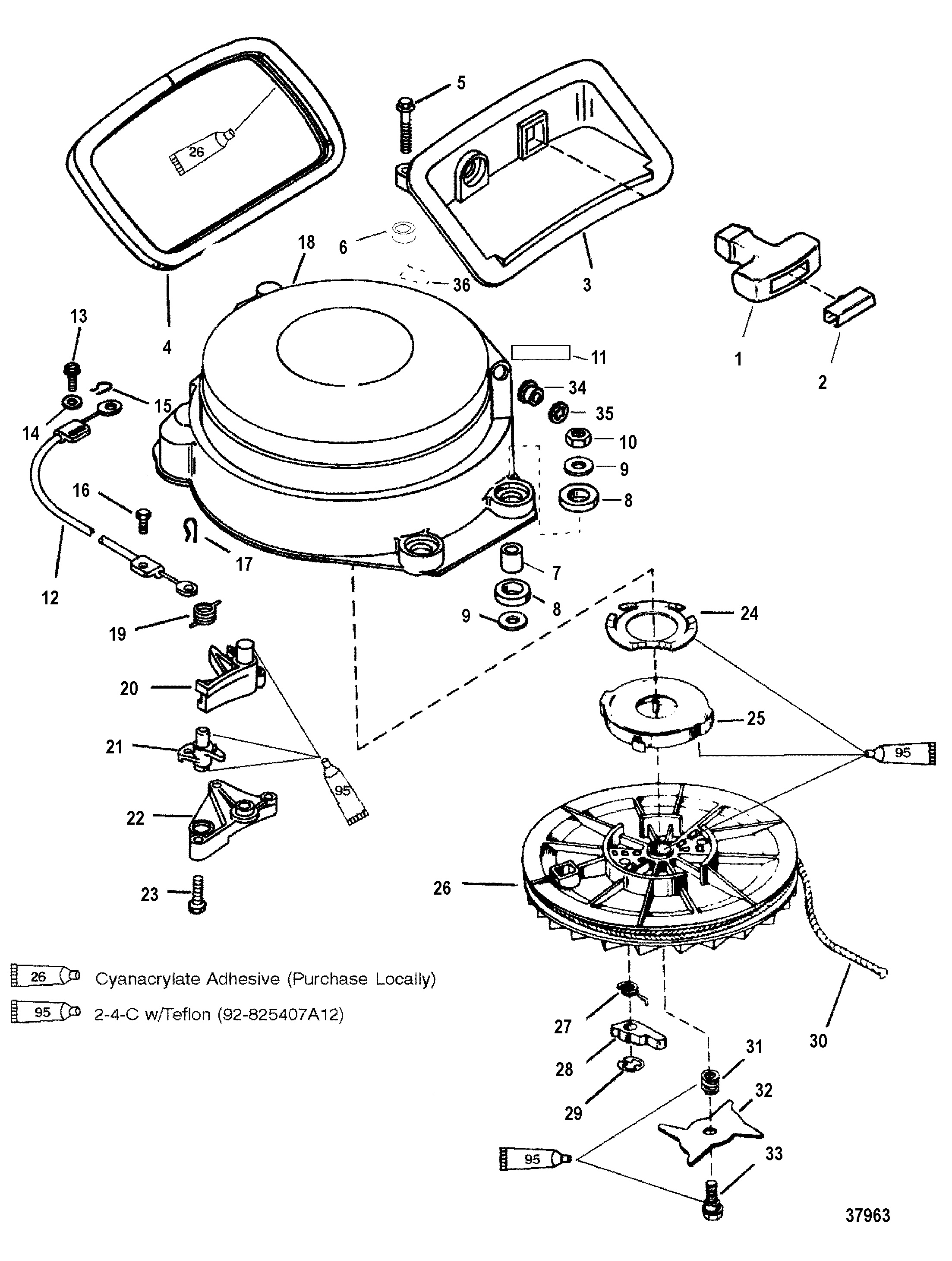STARTER ASSEMBLY(MANUAL)