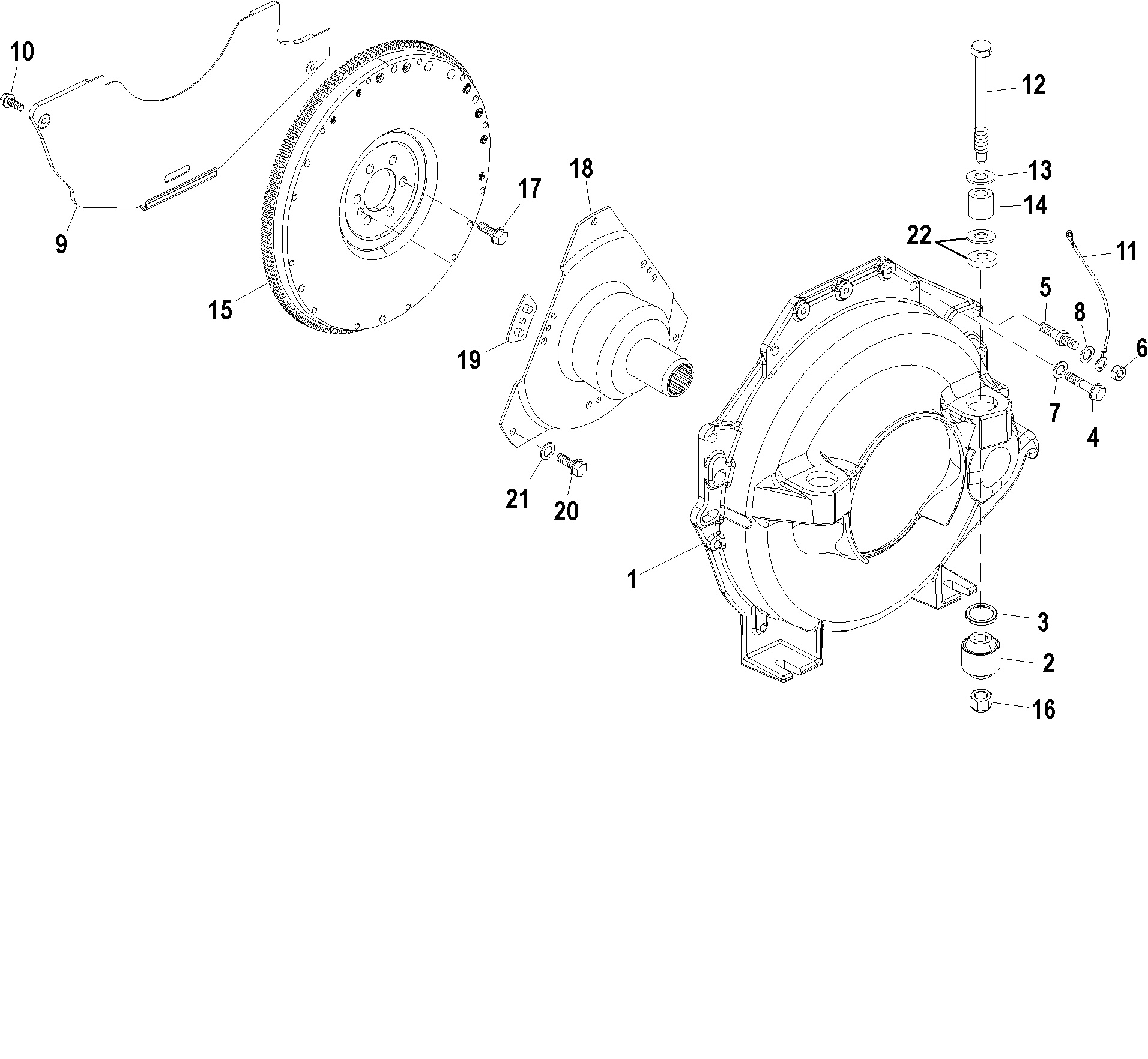 Flywheel Housing