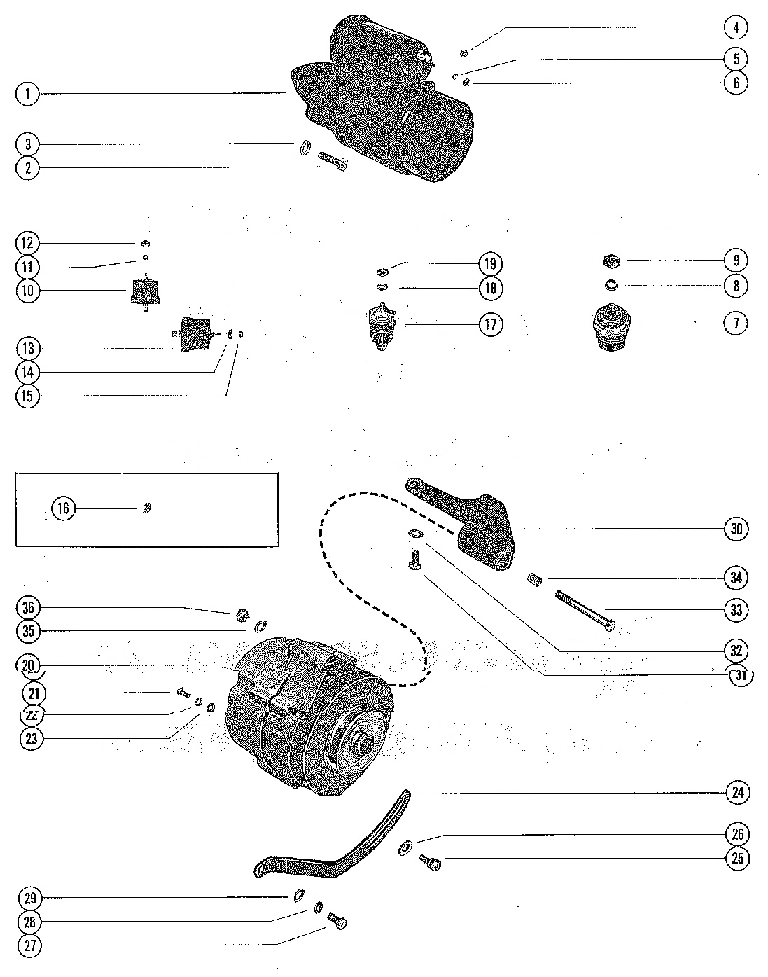 STARTER MOTOR AND ALTERNATOR