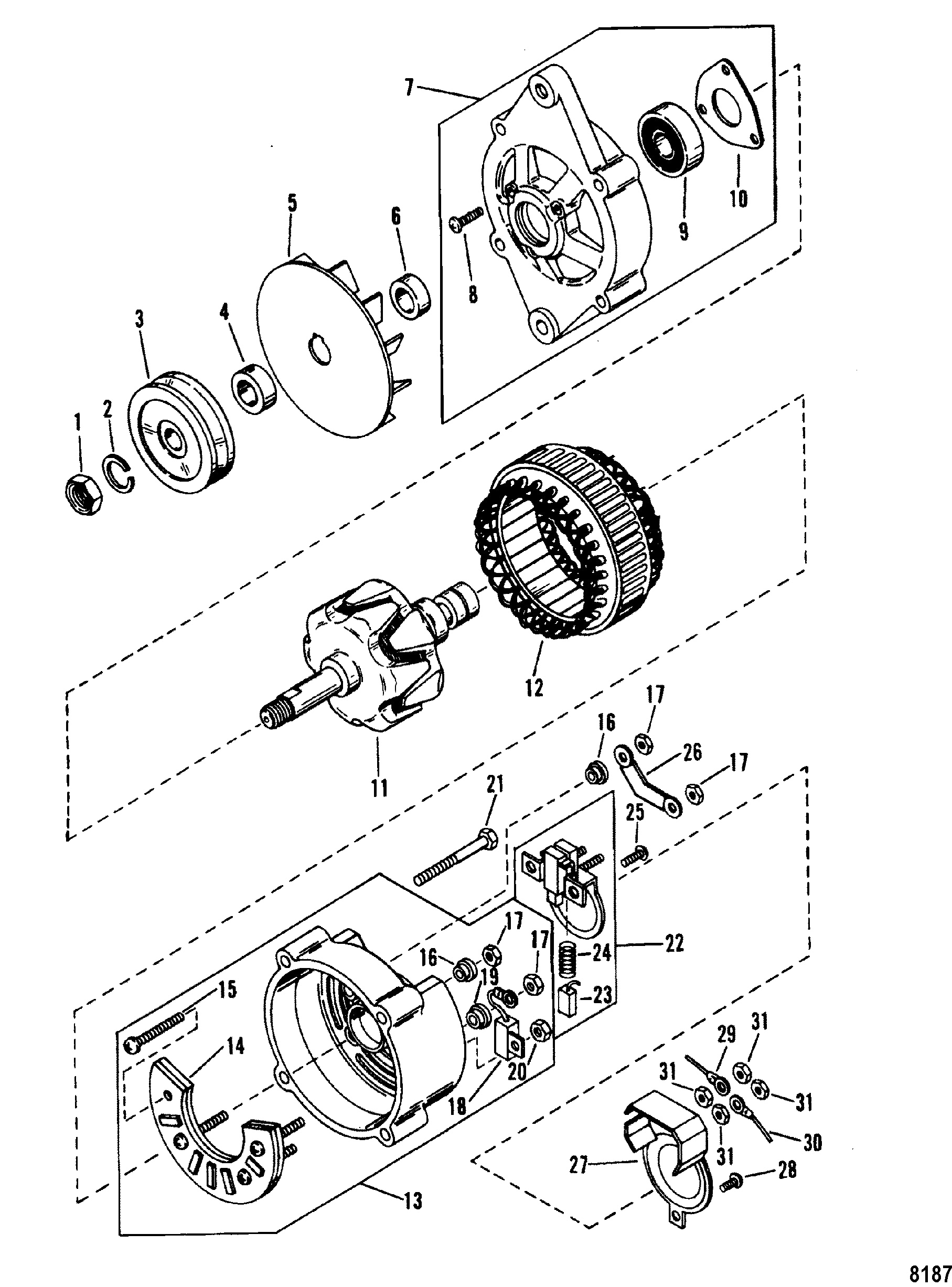 Alternatore (Mando) #AC155603