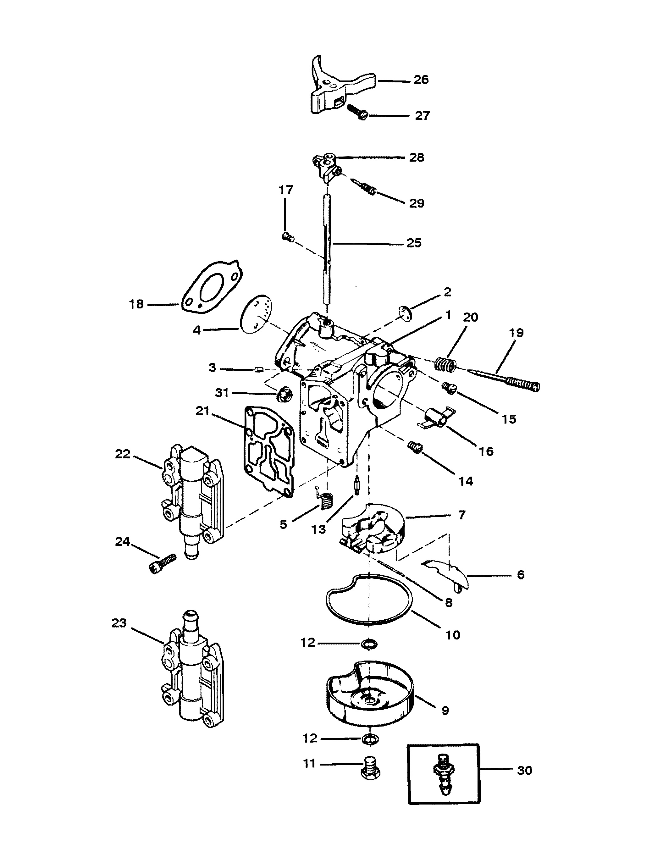 ENSEMBLE CARBURATEUR