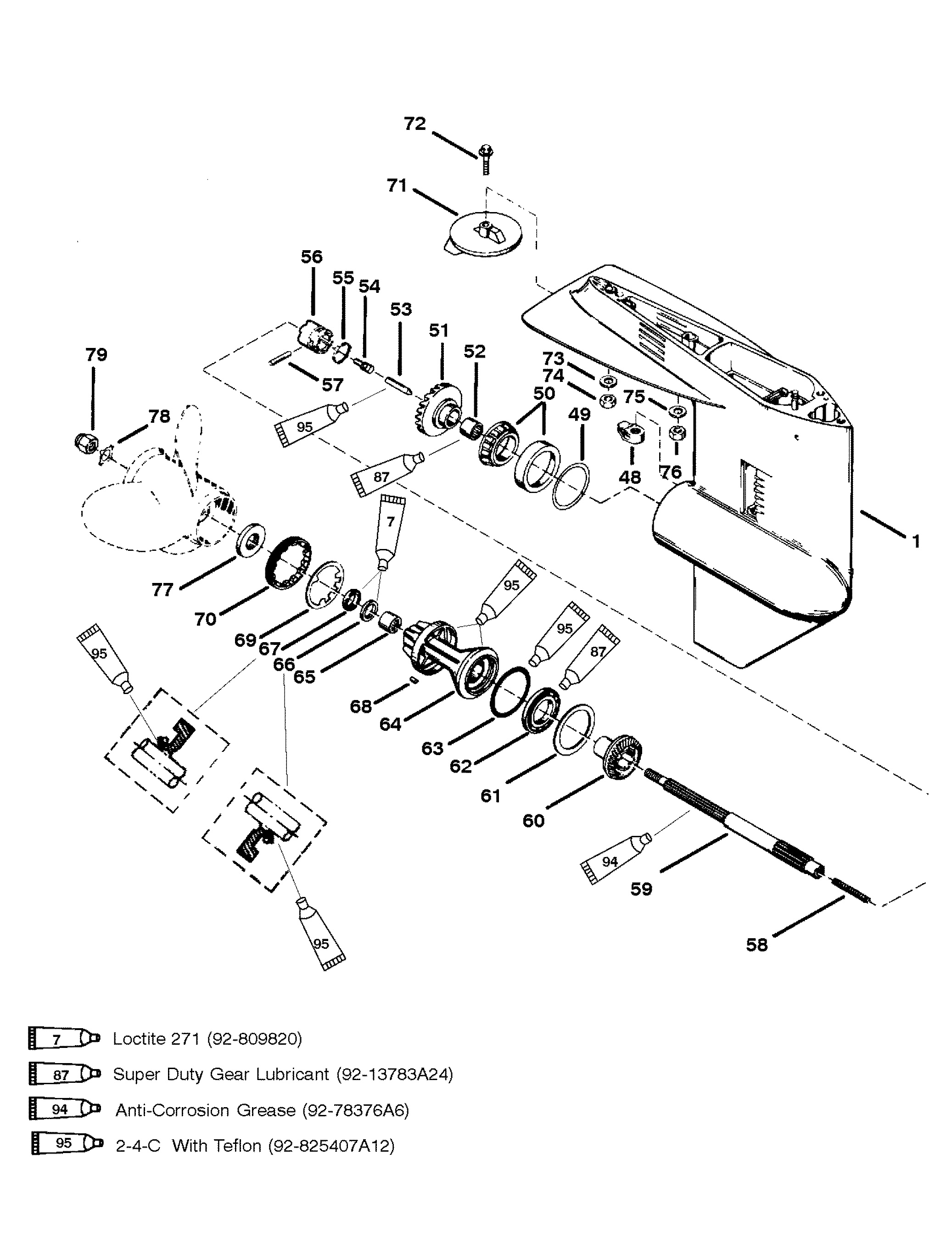 GEAR HOUSING (PROP SHAFT)