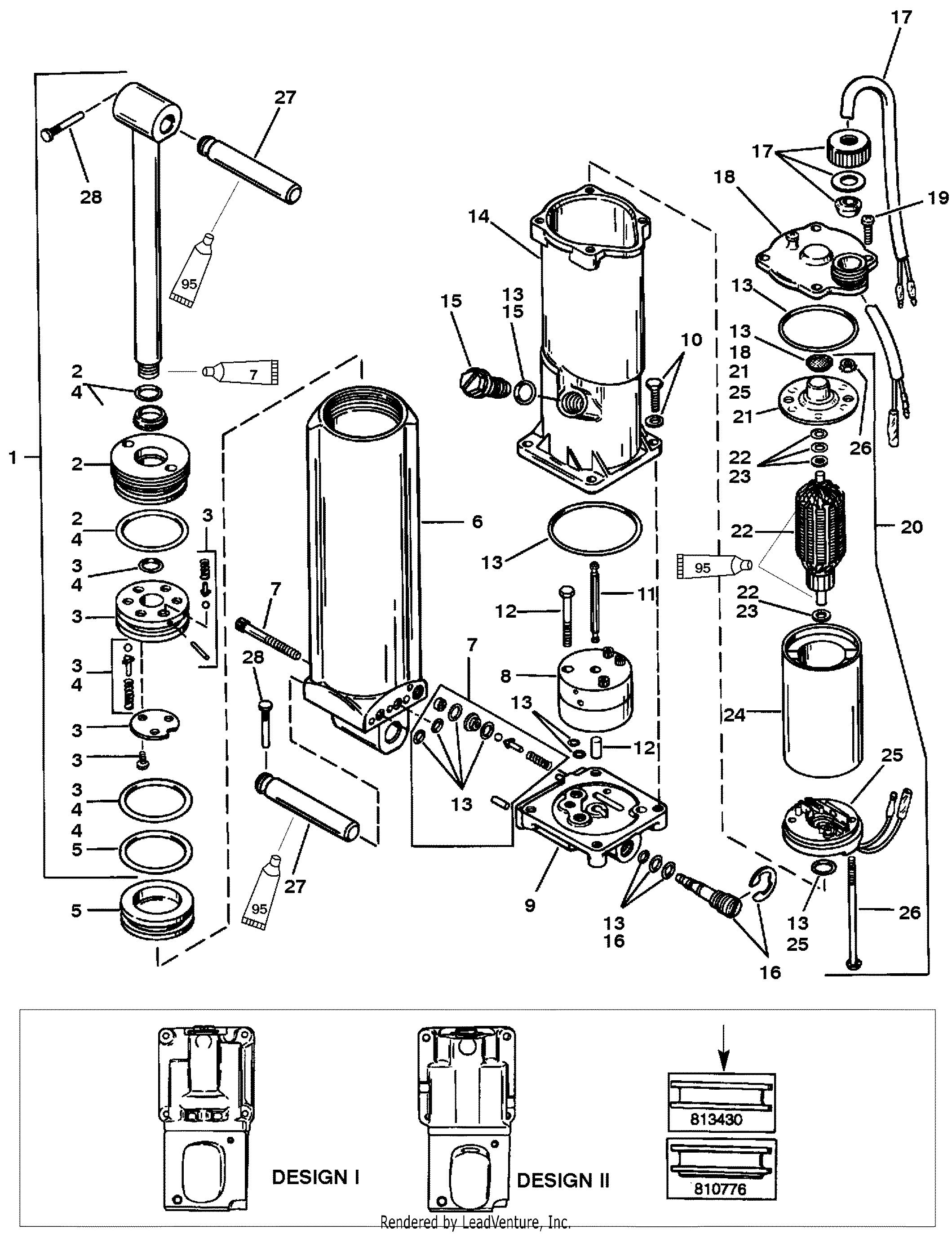 POWER TRIM COMPT -L. ALBERO (S N-0C159200 FINO A 0D181999)