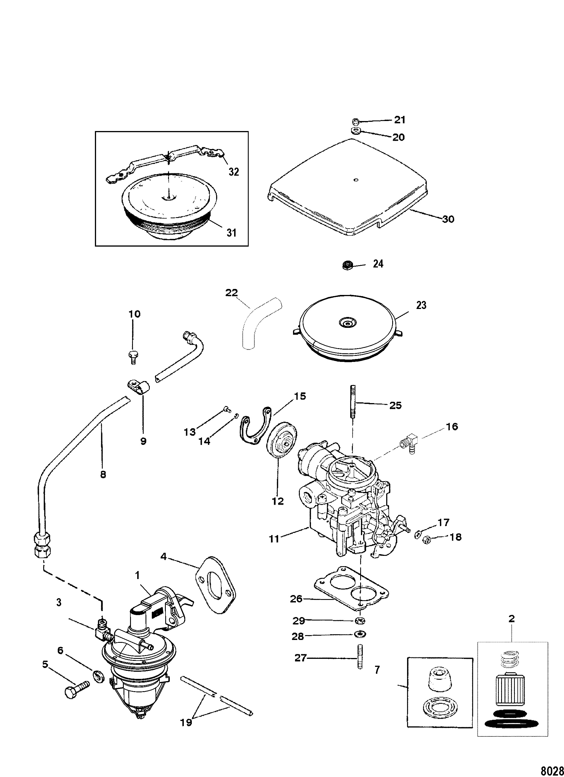 Fuel Pump and Carburetor