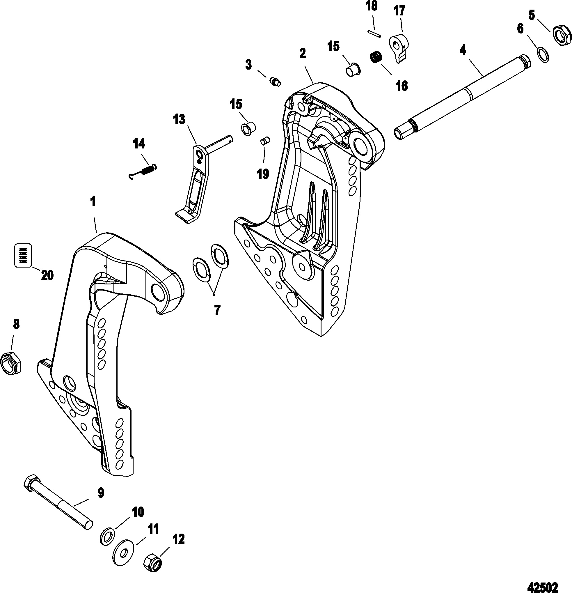 Transom Brackets