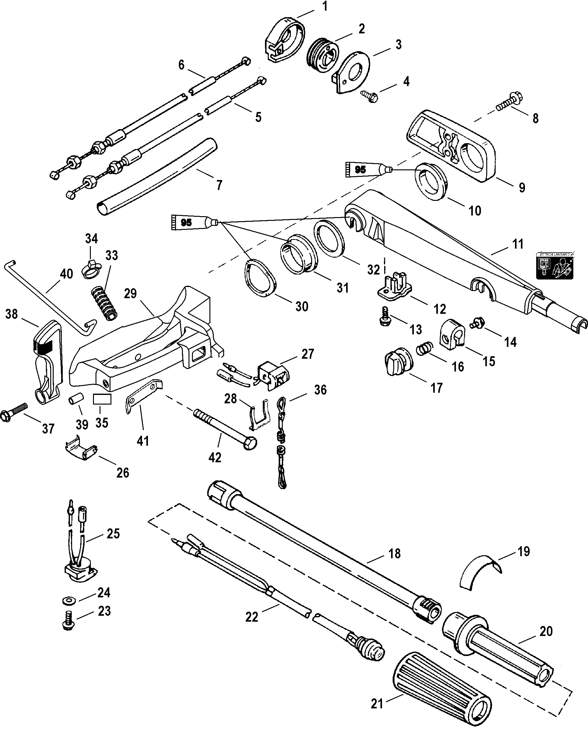 Tiller Handle