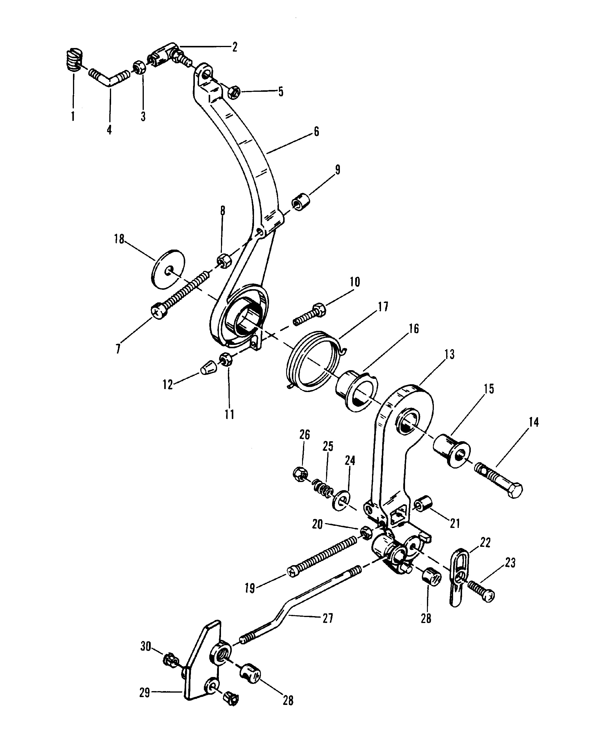 THROTTLE LEVER
