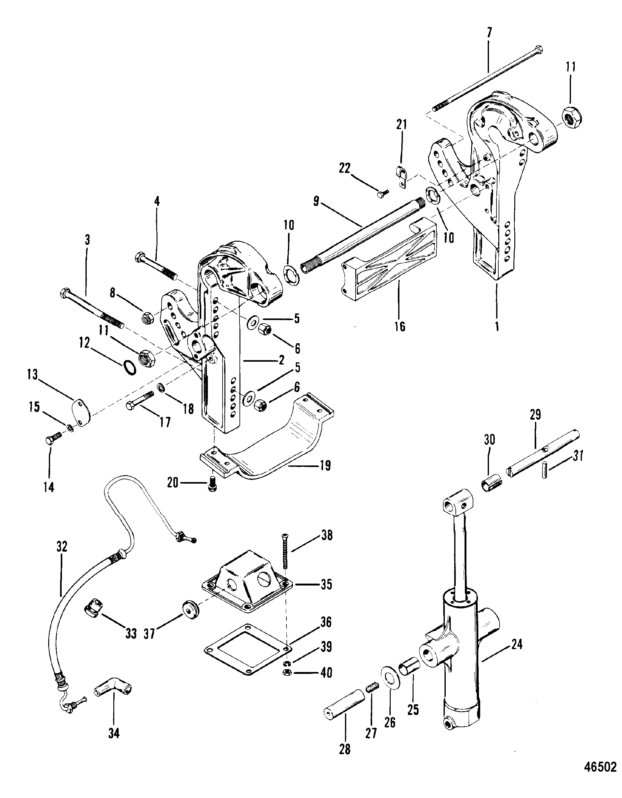 TRANSOM BRACKETS