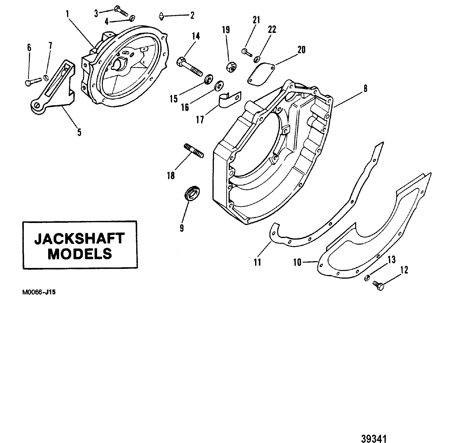 DRIVESHAFT EXTENSION COMPONENTS, JACKSHAFT MODELS