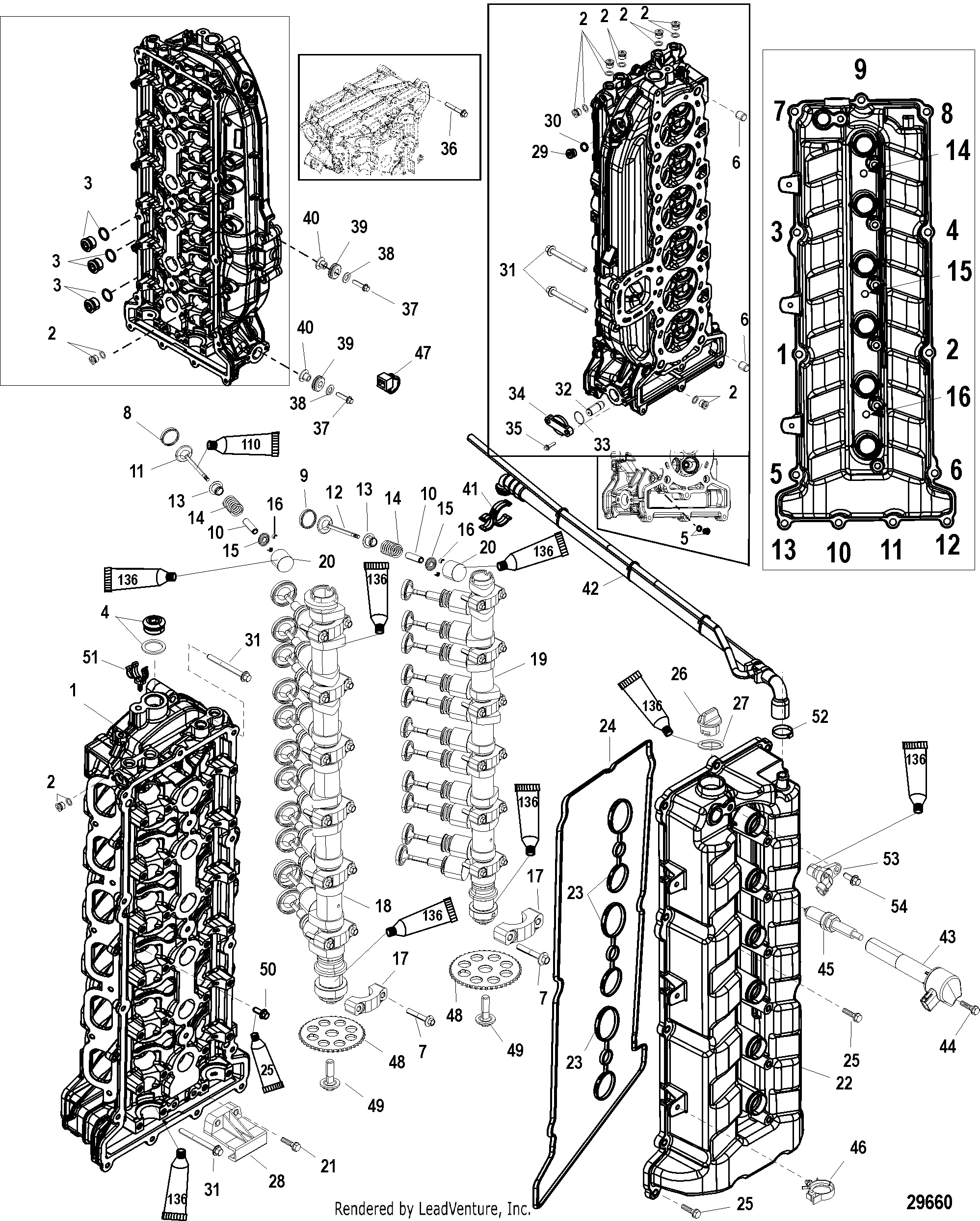 Cylinder Head and Camshaft