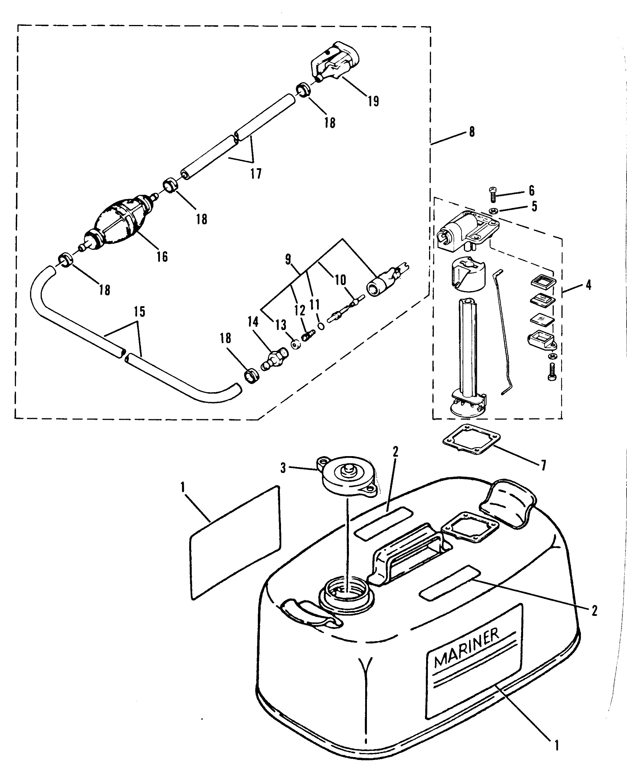 ENSEMBLE RÉSERVOIR DE CARBURANT ET CONDUITE DE CARBURANT