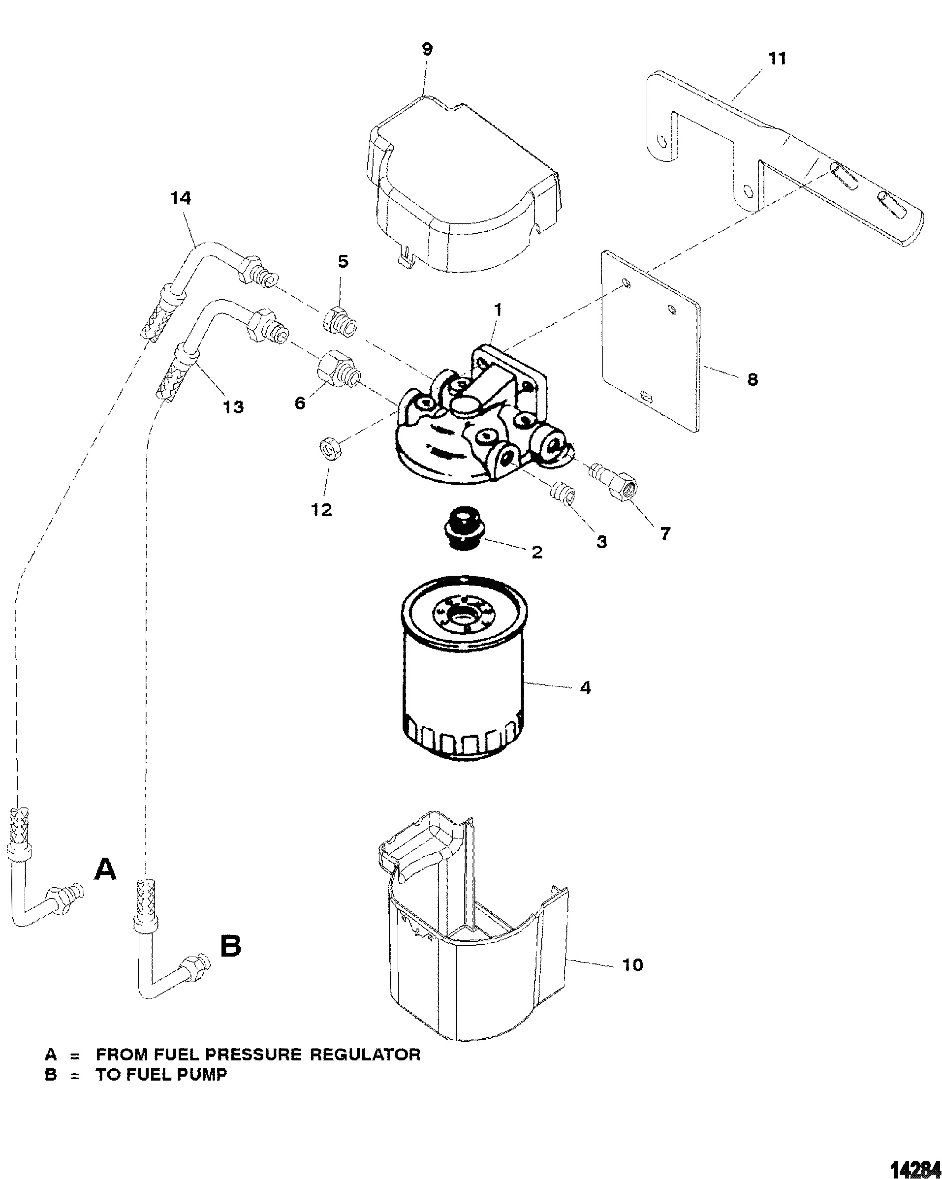 Fuel Filter(Fuel Cooled System)