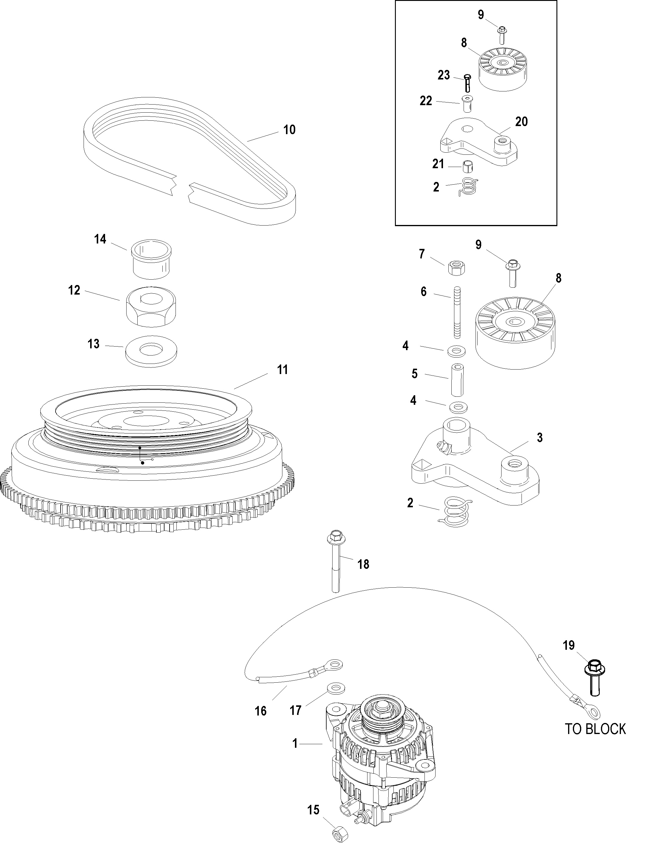 FLYWHEEL ALTERNATOR