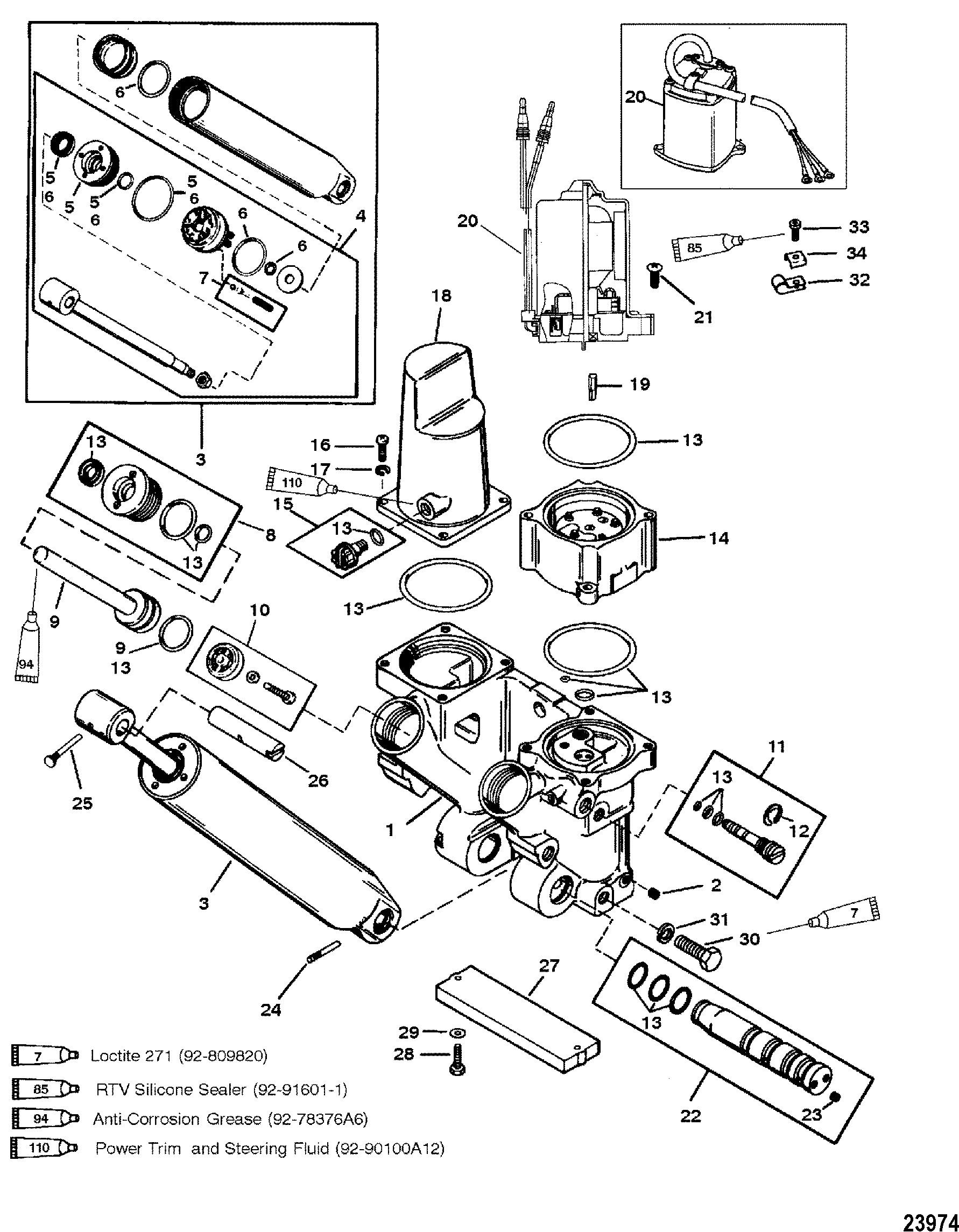 POWER TRIM COMPONENTS