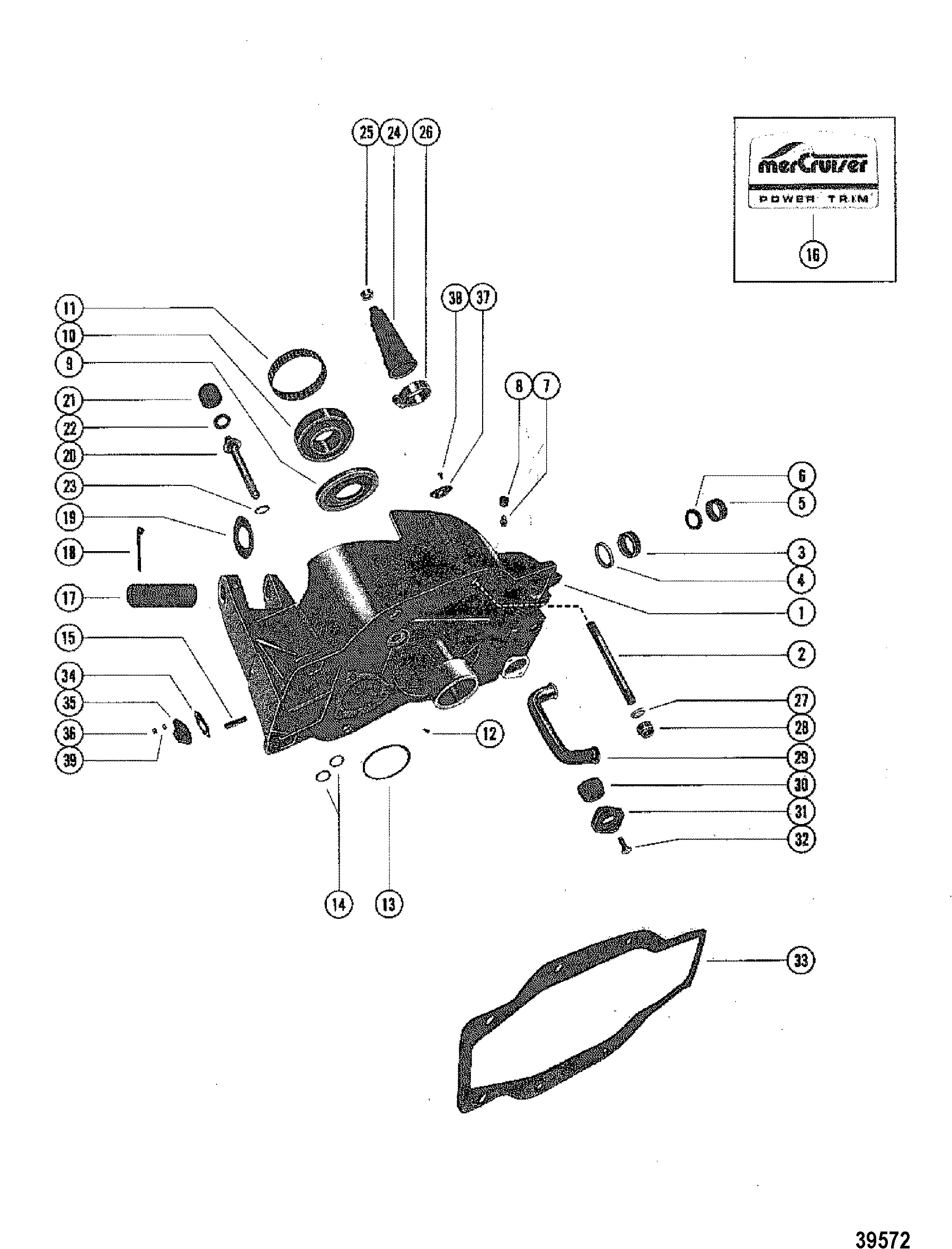 GIMBAL HOUSING ASSEMBLY