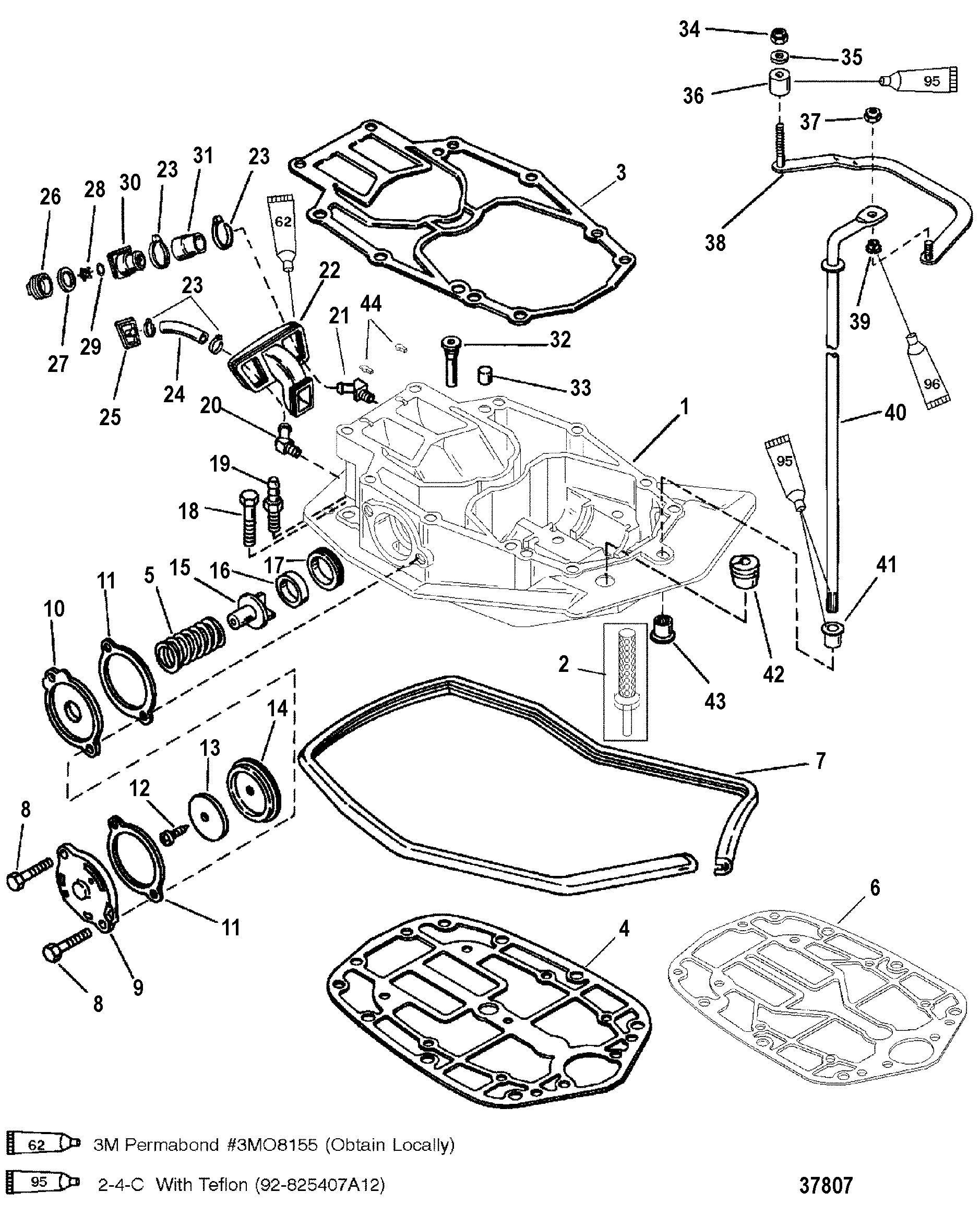 EXHAUST PLATE