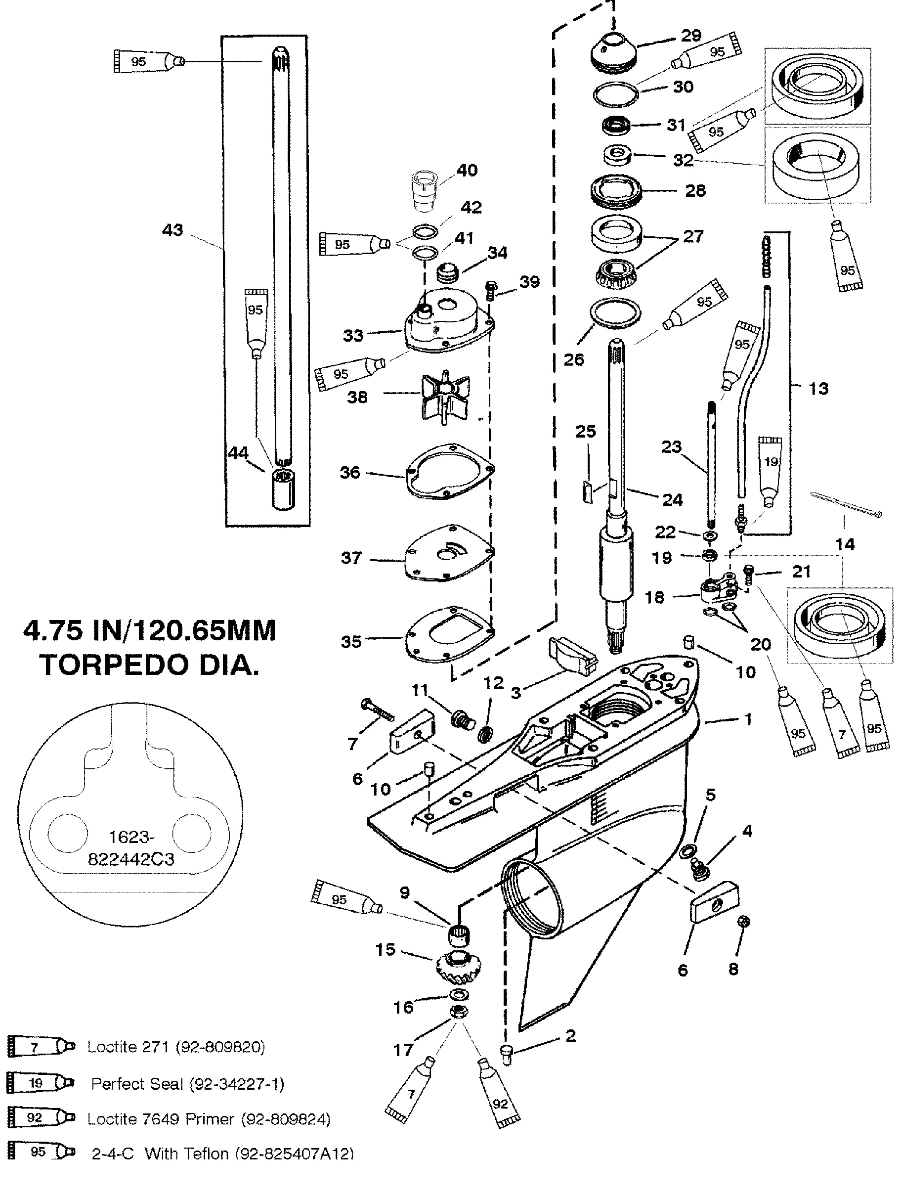 G HSG, DRIVE-STD COUNTER-0G438000 AND UP-1623-822442C3