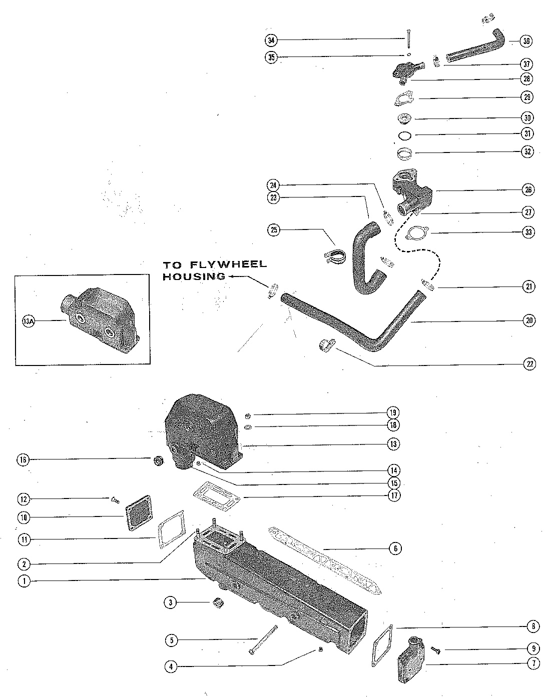 CONJUNTO DEL COLECTOR DE ESCAPE, PUERTO