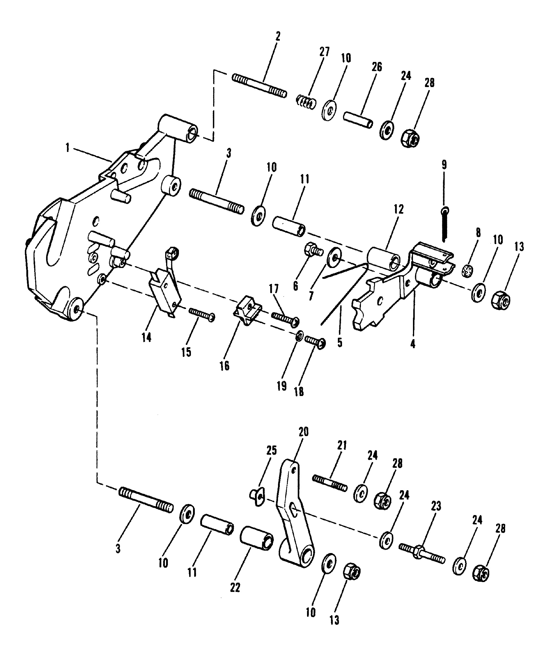 SHIFT BRACKET(OLD DESIGN)