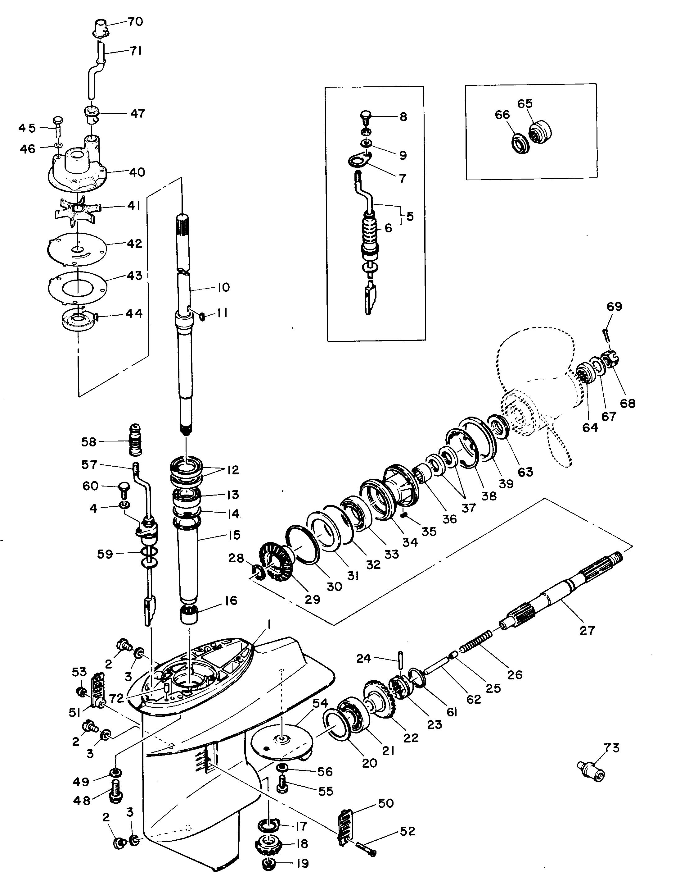 GEAR HOUSING ASS'Y