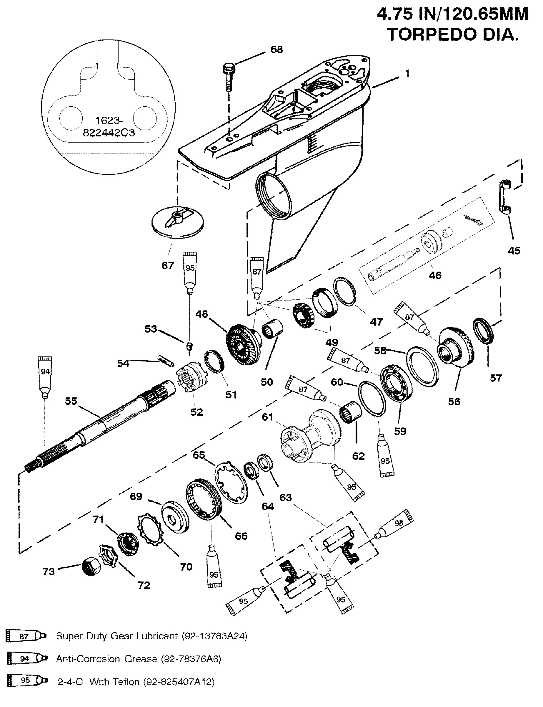 G HSG, PROP-STD-0G438000 AND UP-1623-822442C3