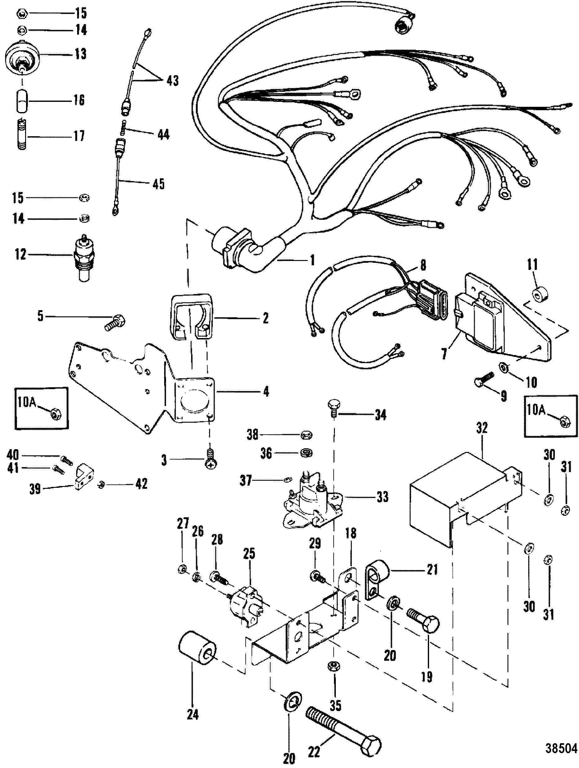 ELECTRICAL COMPONENTS(IGN. MODULE MOUNTED ON EXH. ELBOW)