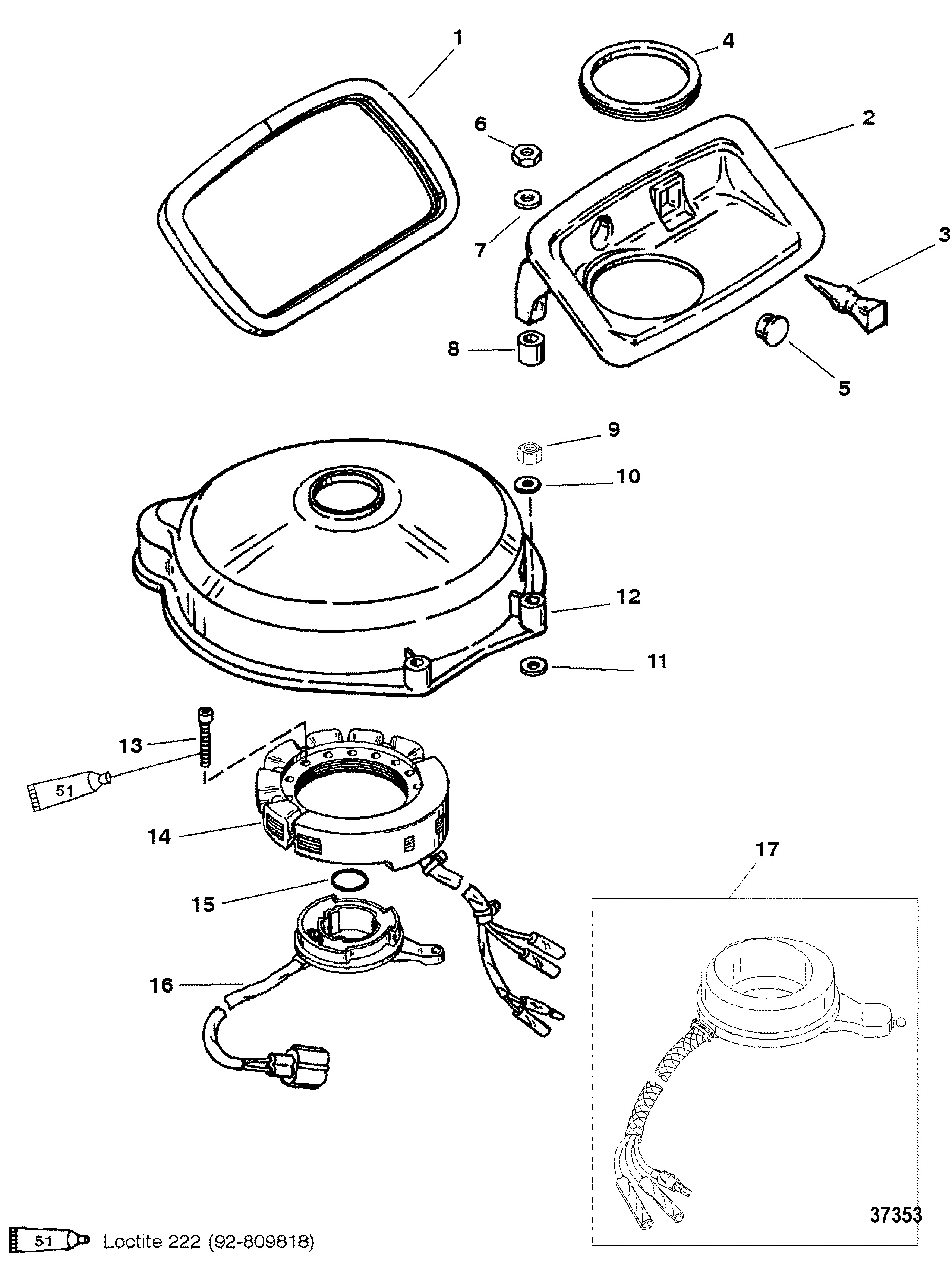 STATOR TRIGGER(ELECTRIC MODELS)