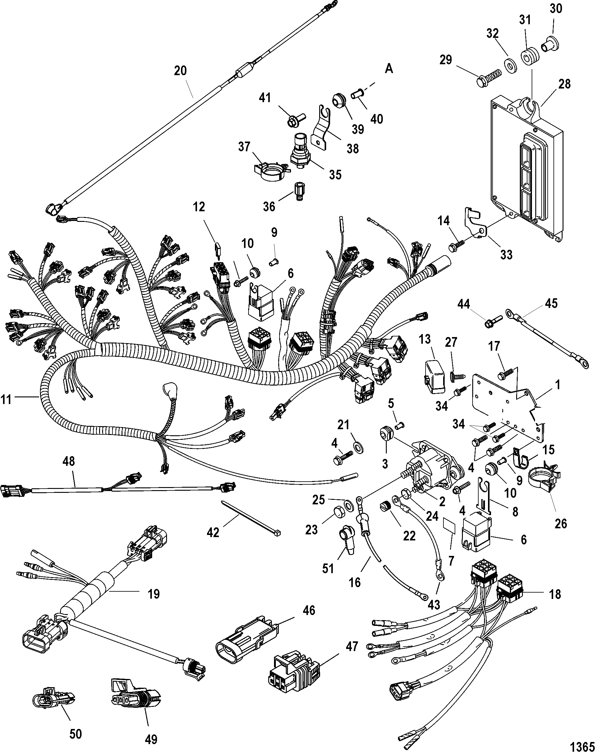 Solenoid Plate(Serial Number 1B226999 & Below)
