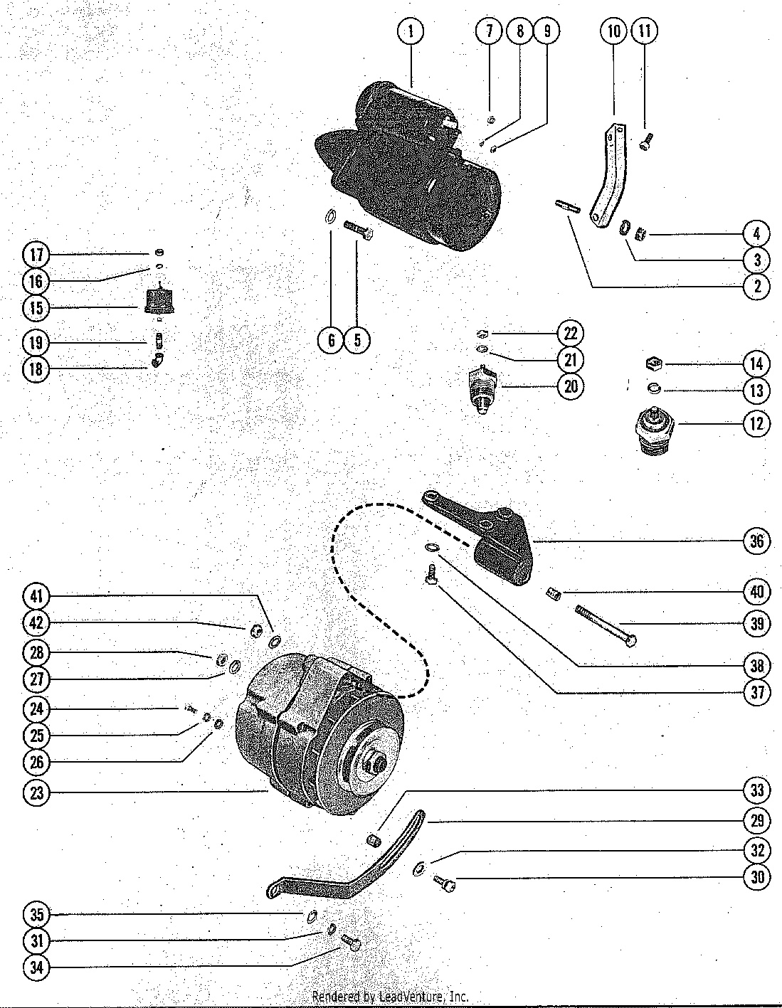 STARTER MOTOR AND ALTERNATOR