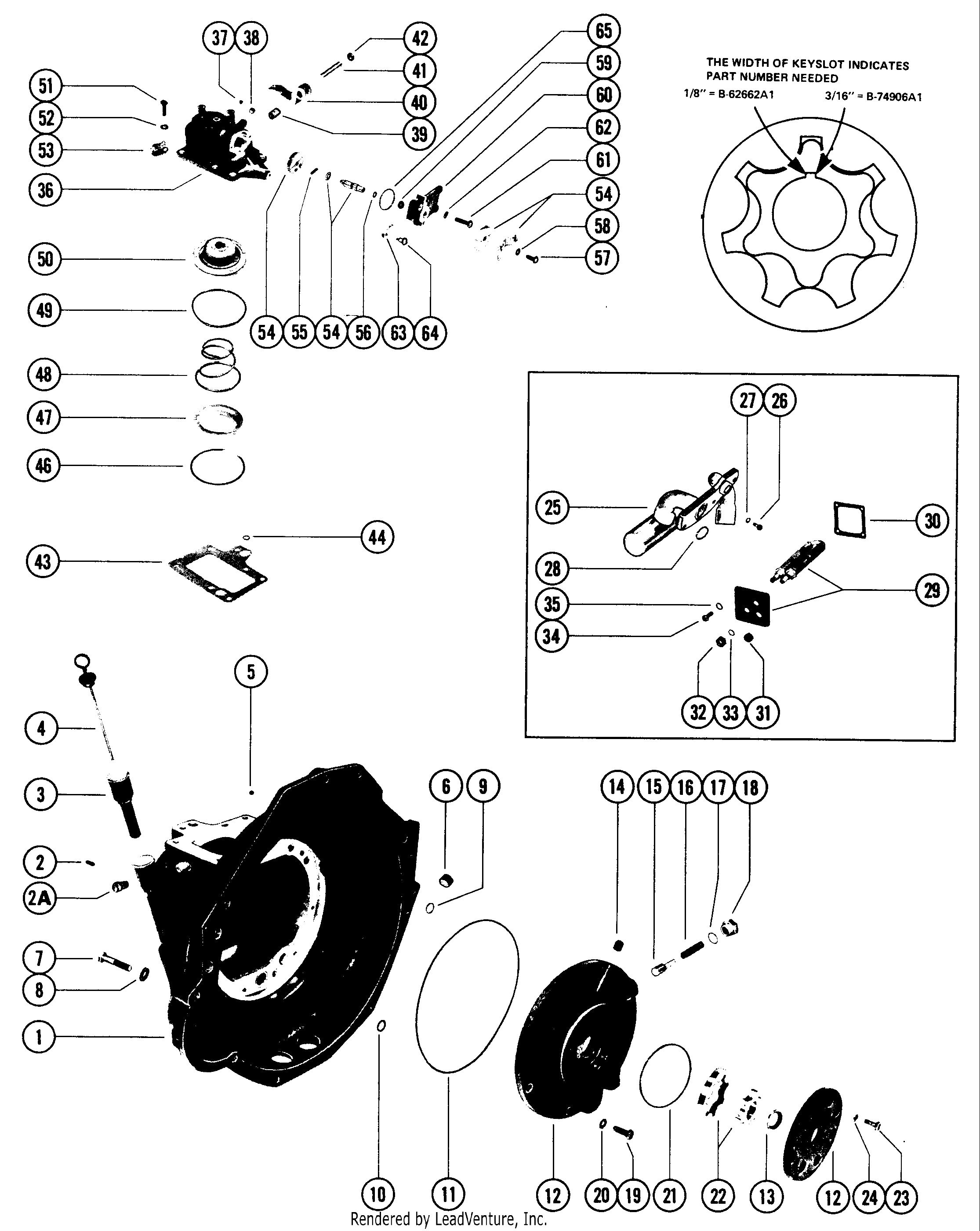 TRANSMISSION ASSEMBLY (STERN DRIVE) PAGE 1