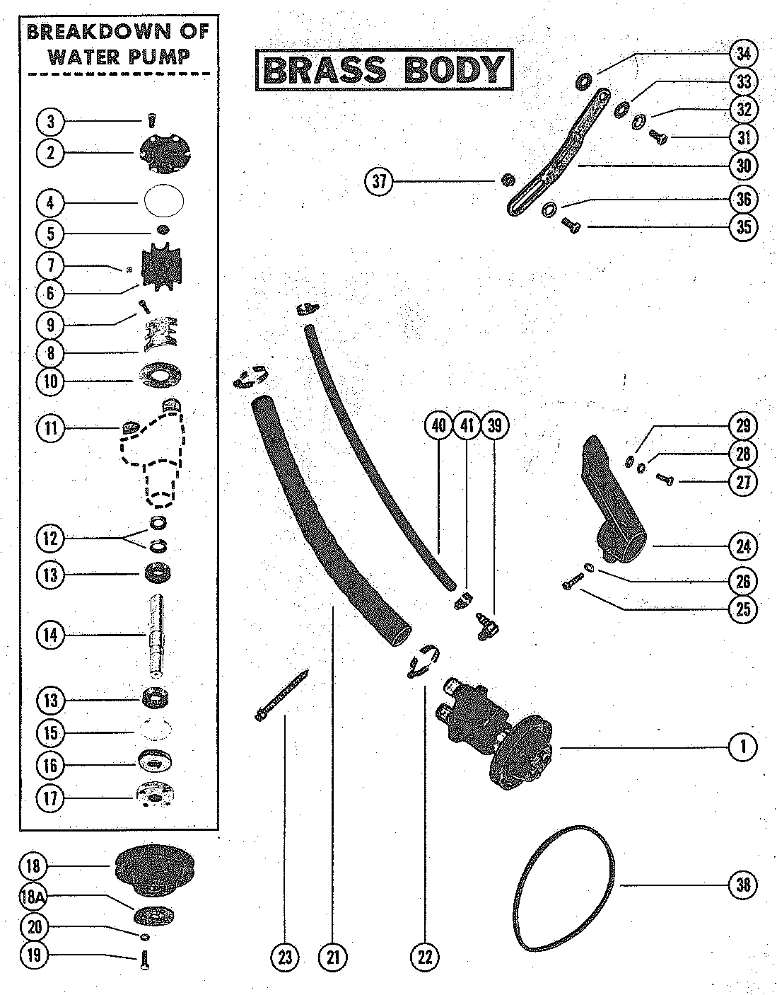 WATER PUMP ASSEMBLY