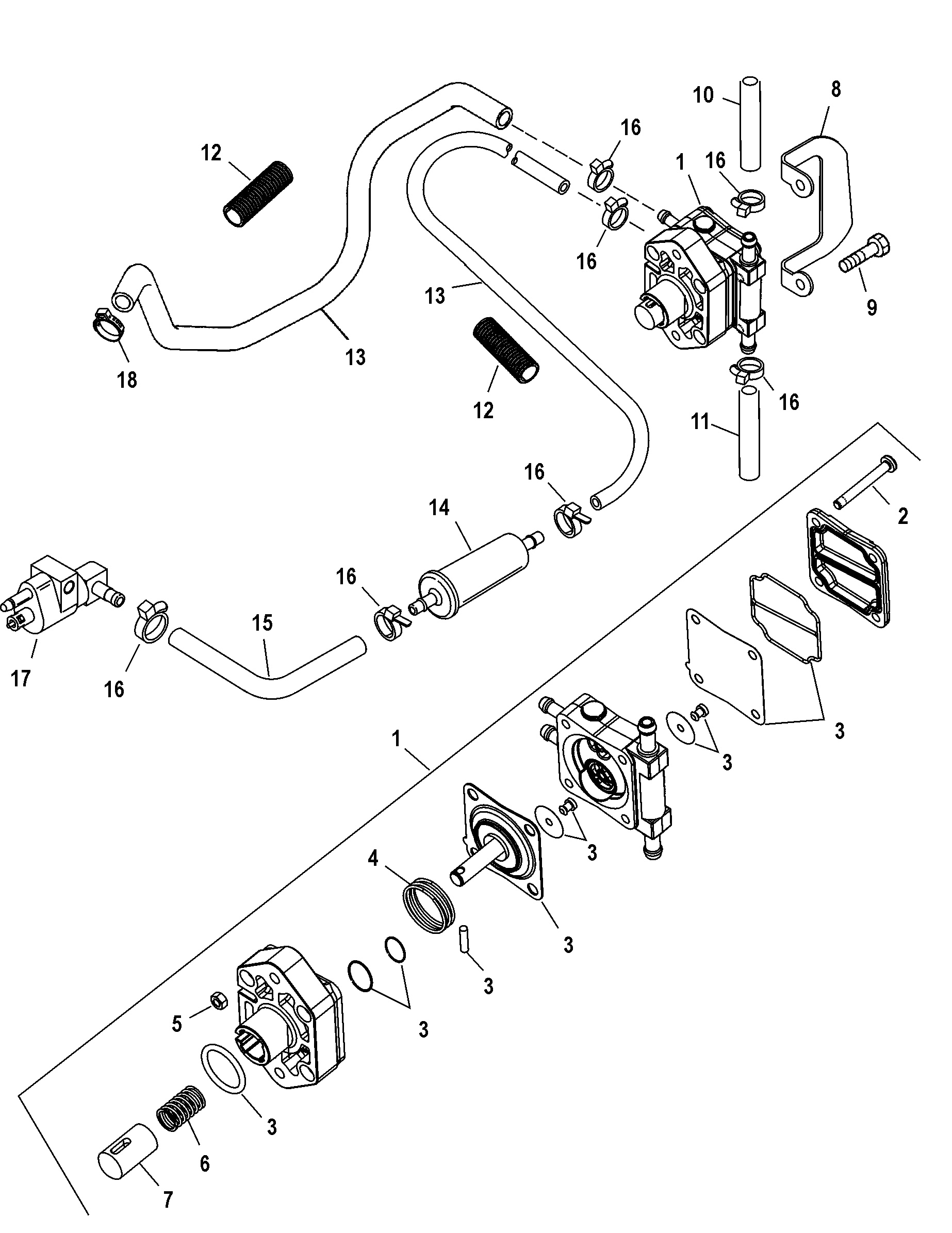 POMPE À CARBURANT