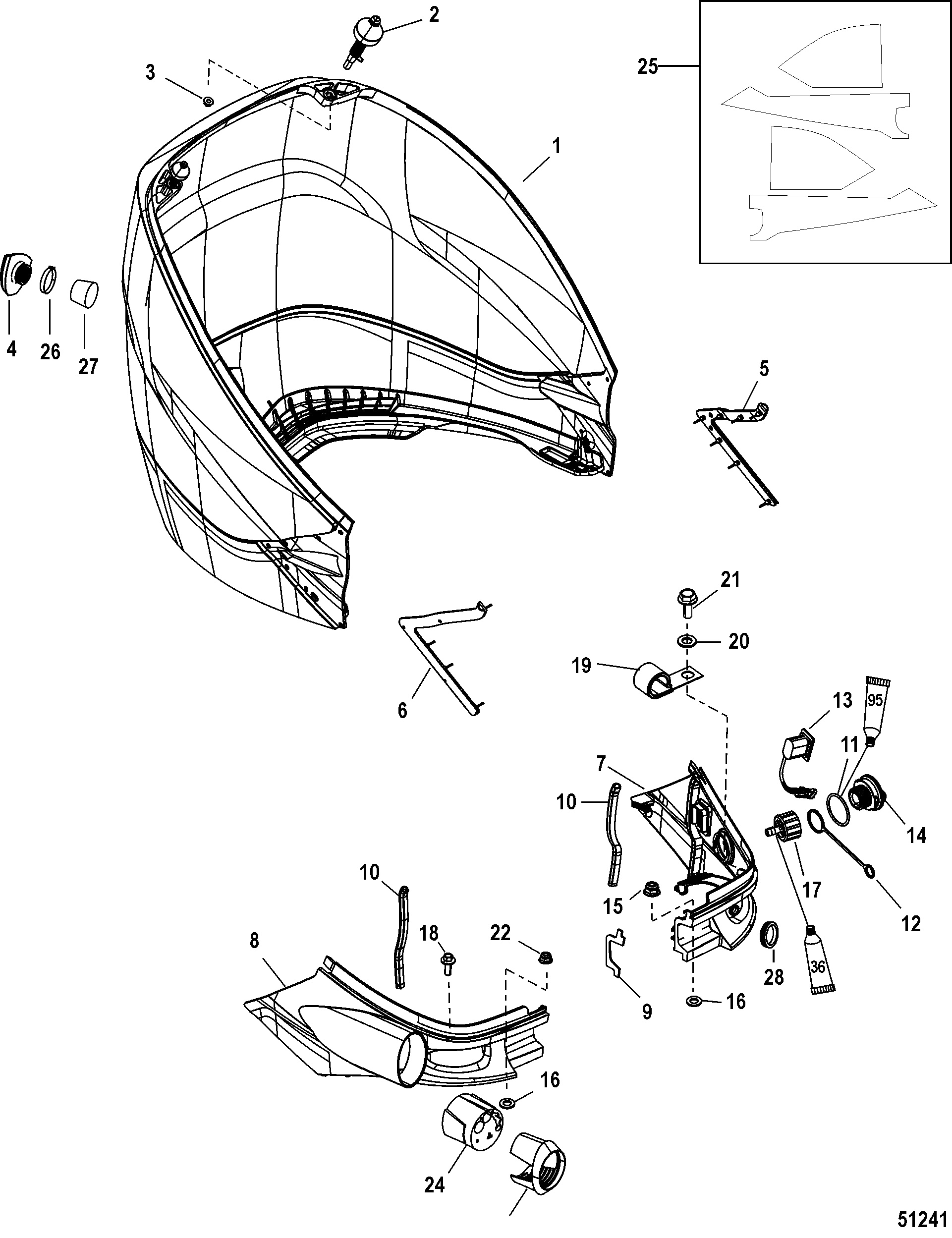 Rear Cowl, CCT