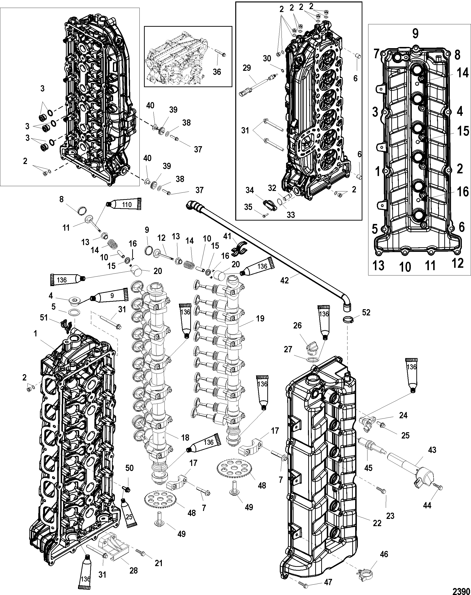 Cylinder Head and Camshaft