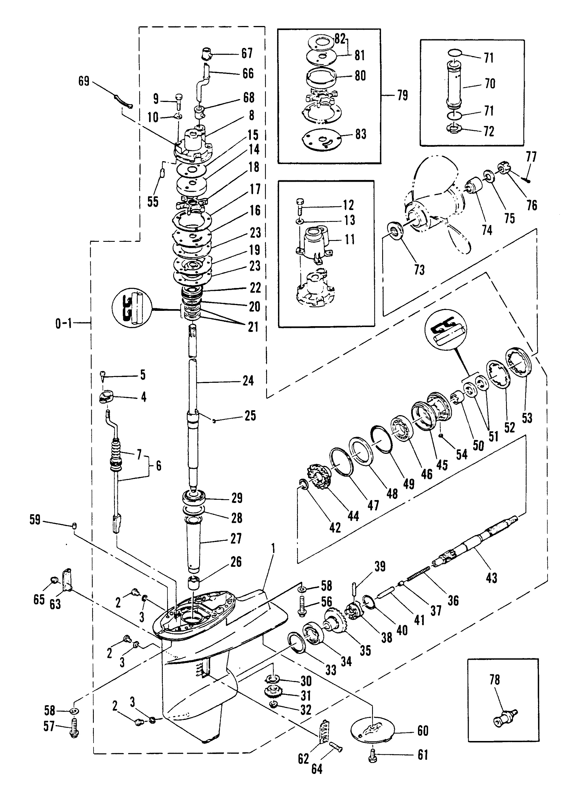 GEARHOUSING ASSEMBLY