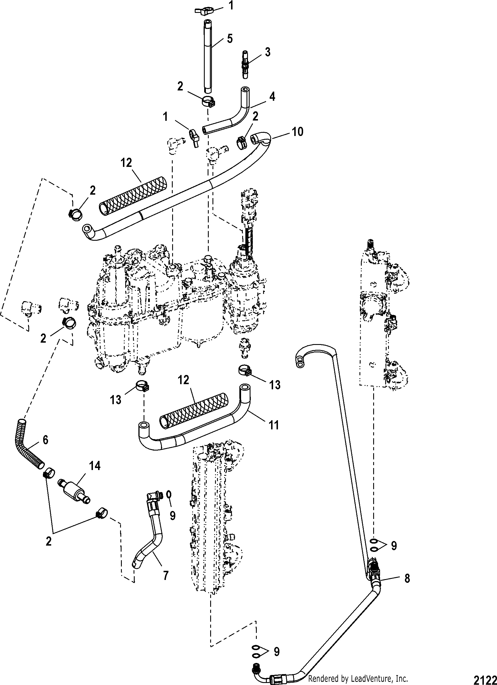 Tuyaux de carburant