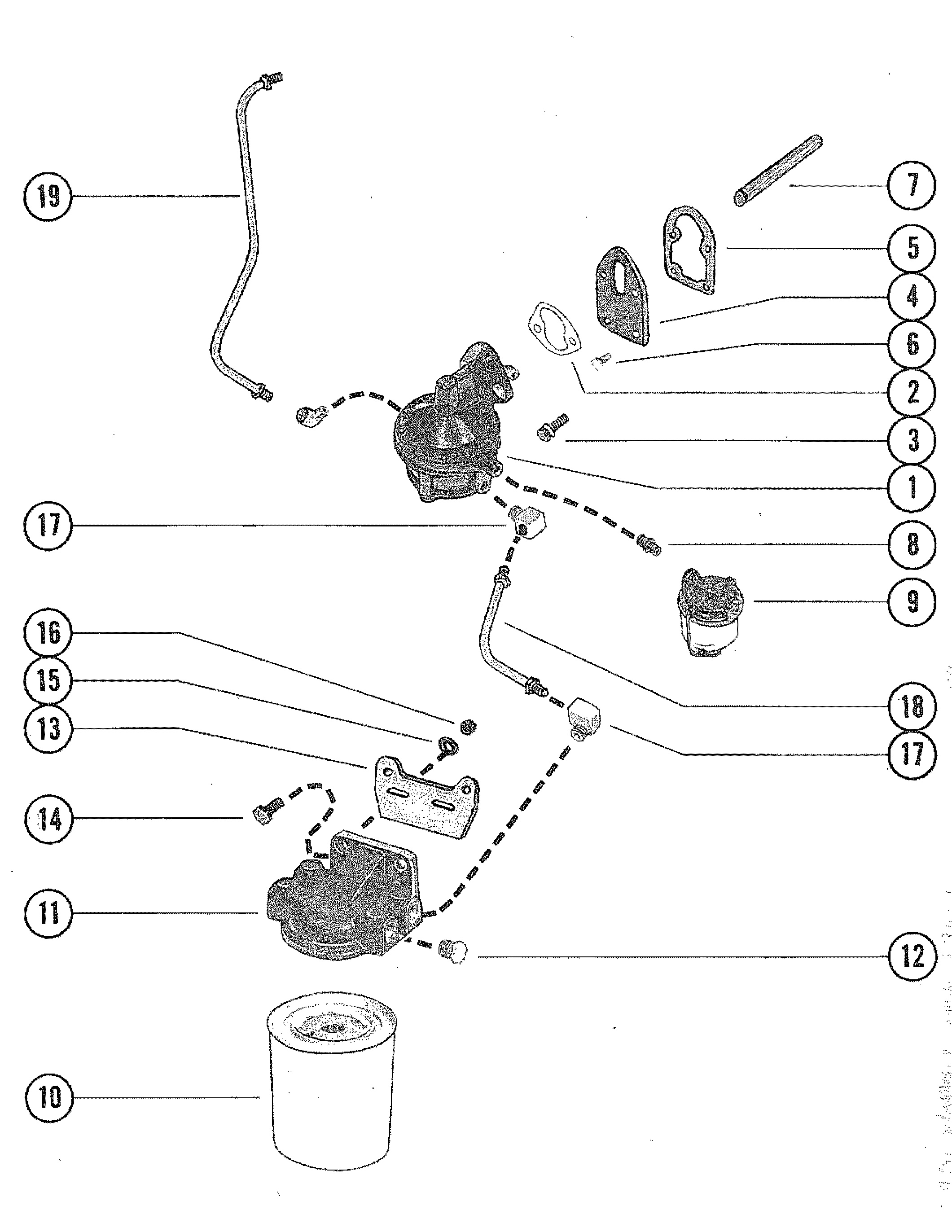 FUEL PUMP AND FUEL FILTER