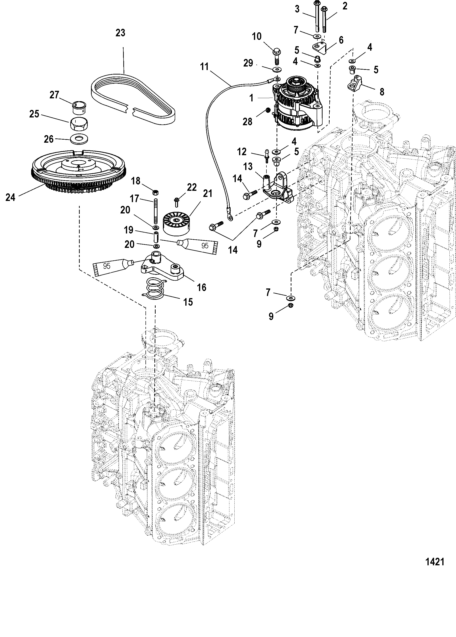FLYWHEEL ALTERNATOR