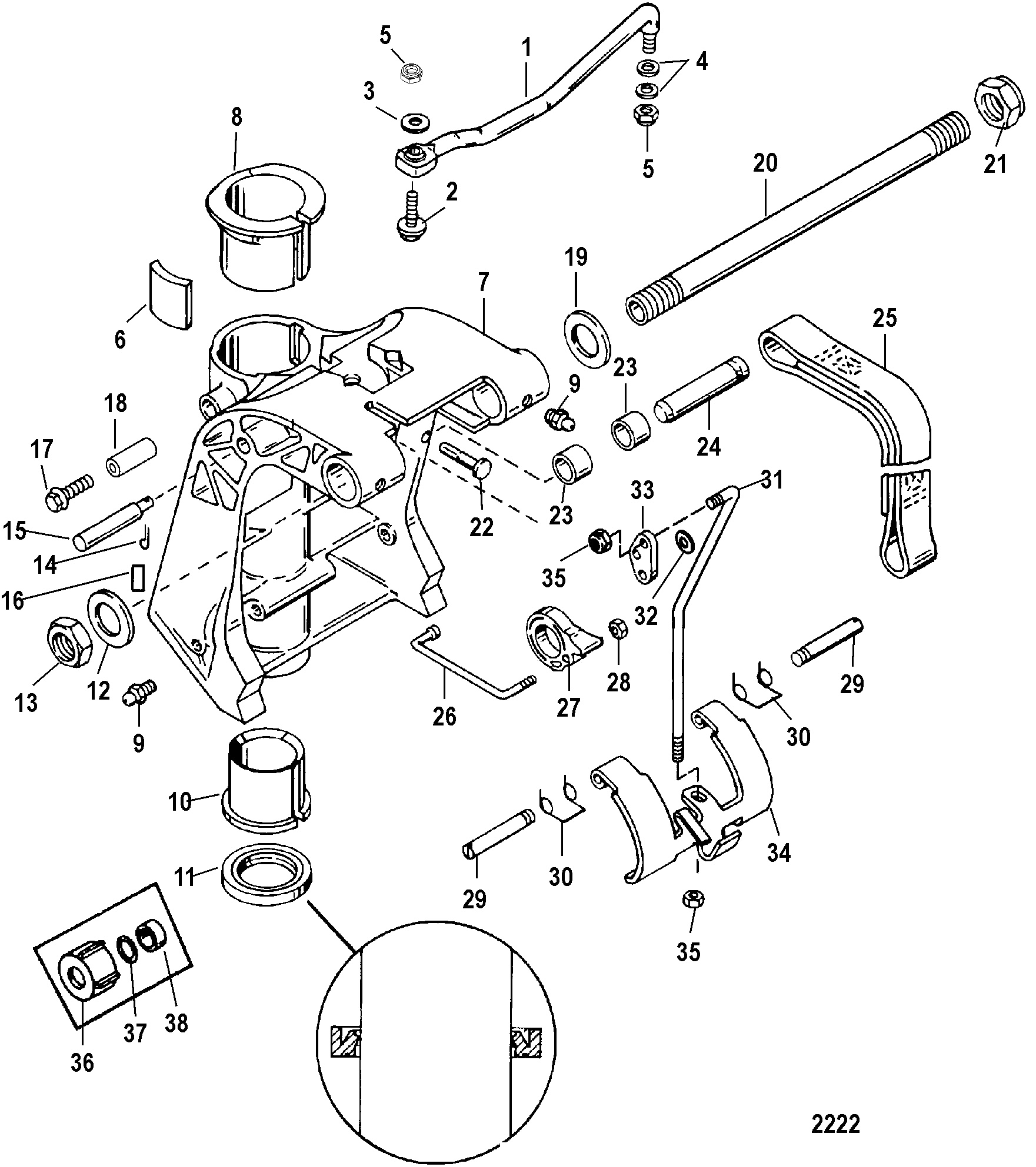 Swivel Bracket, Remote Control