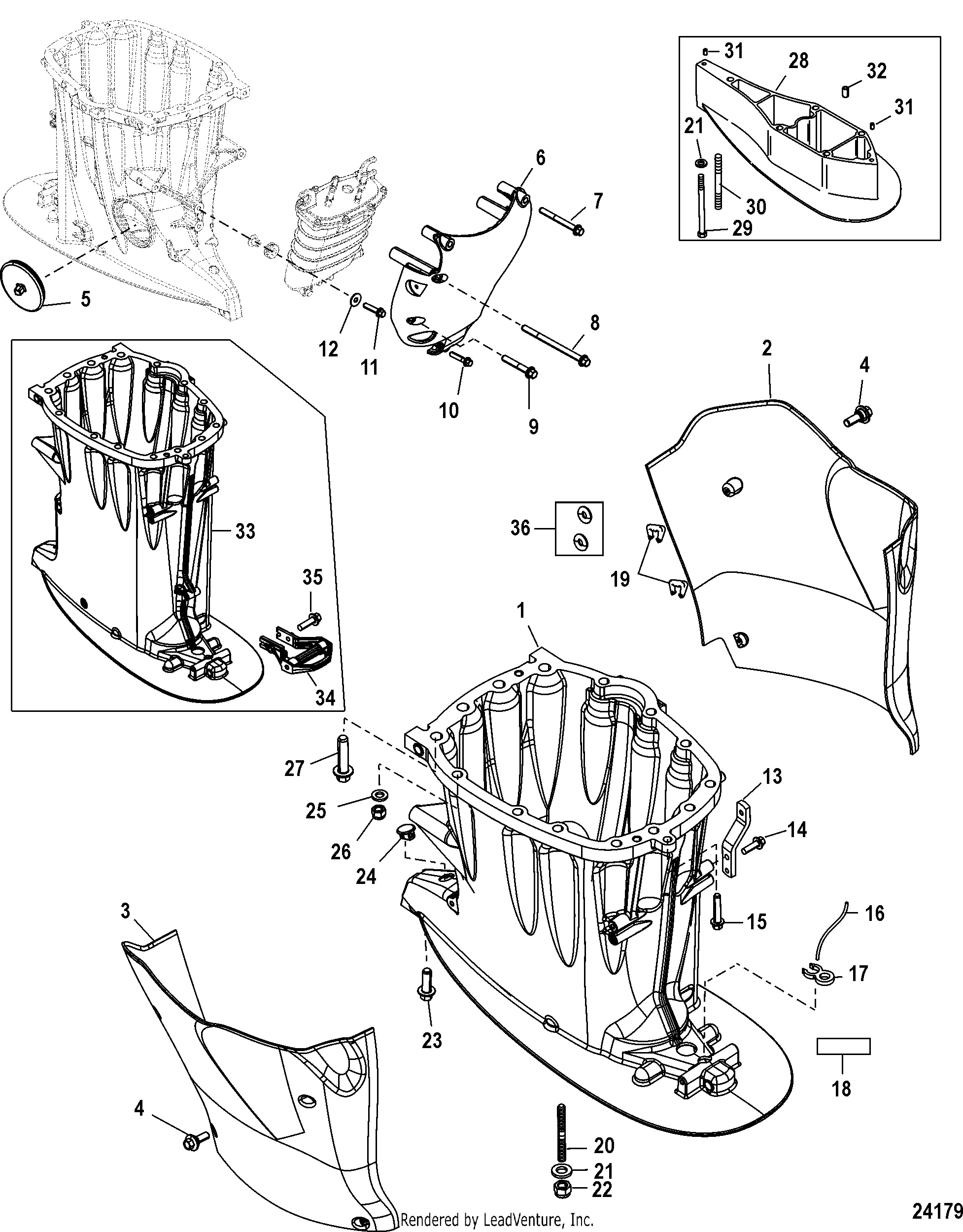 Driveshaft Housing
