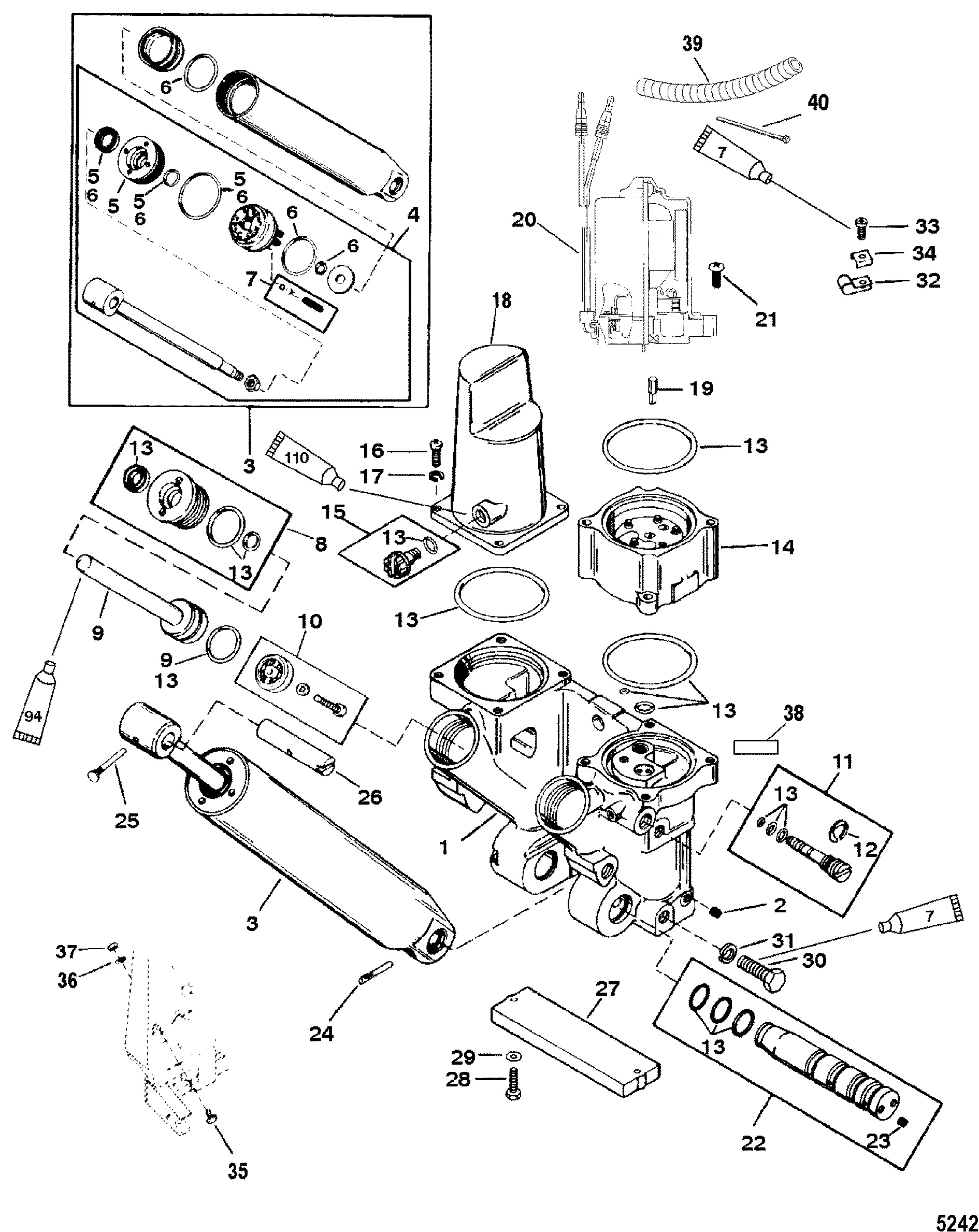 Composants du système de trim assisté