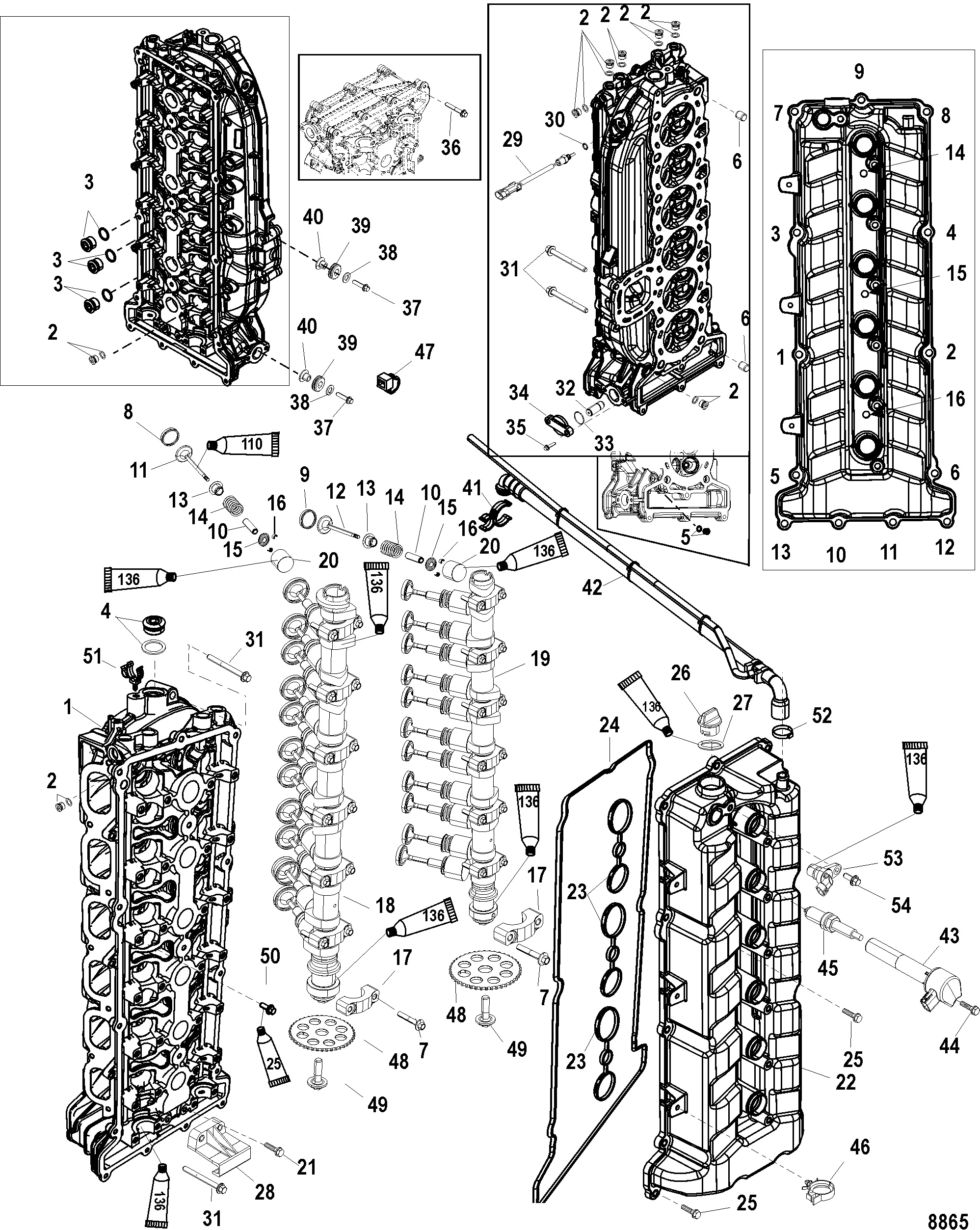 Cylinder Head and Camshaft