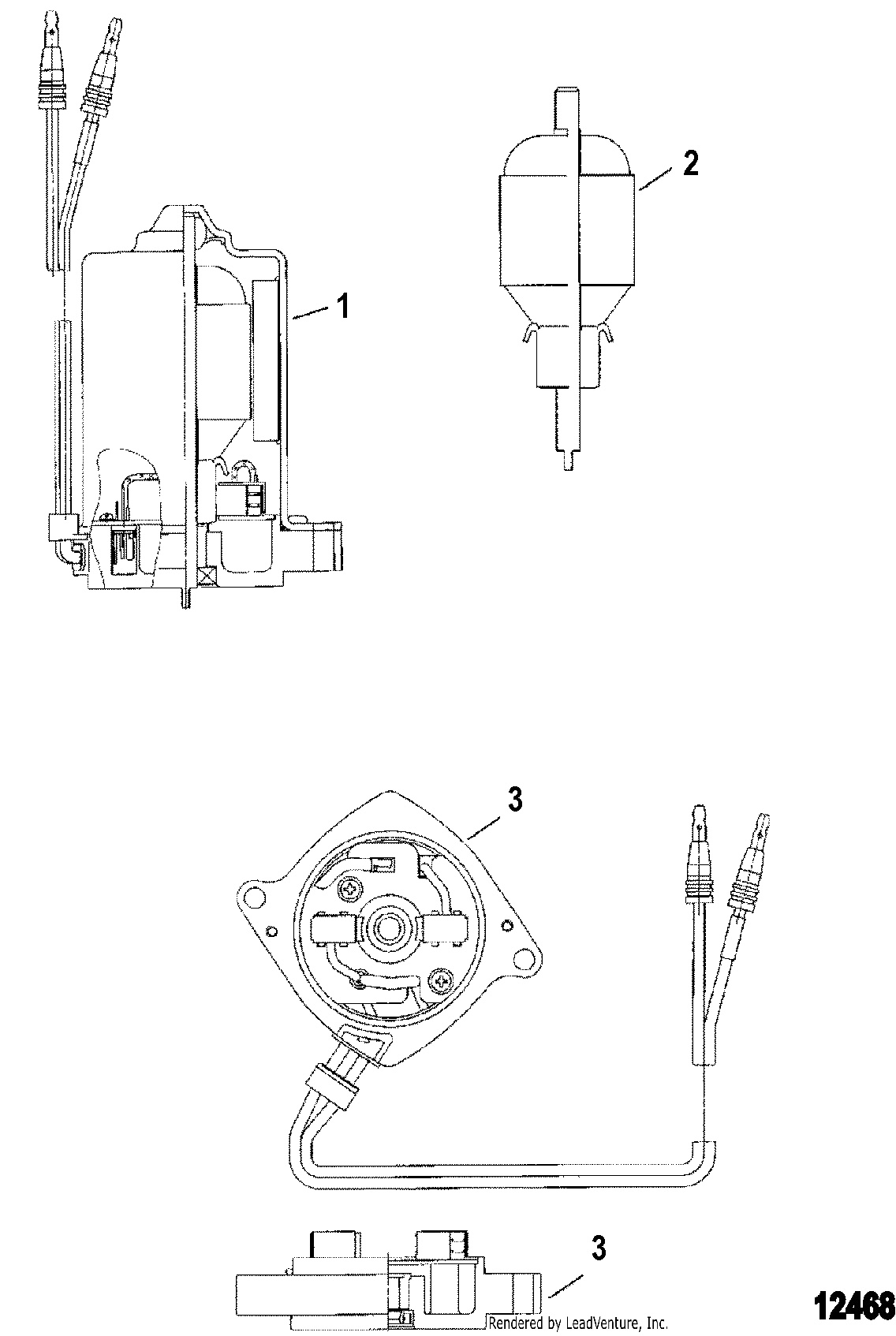 Power Trim Motor
